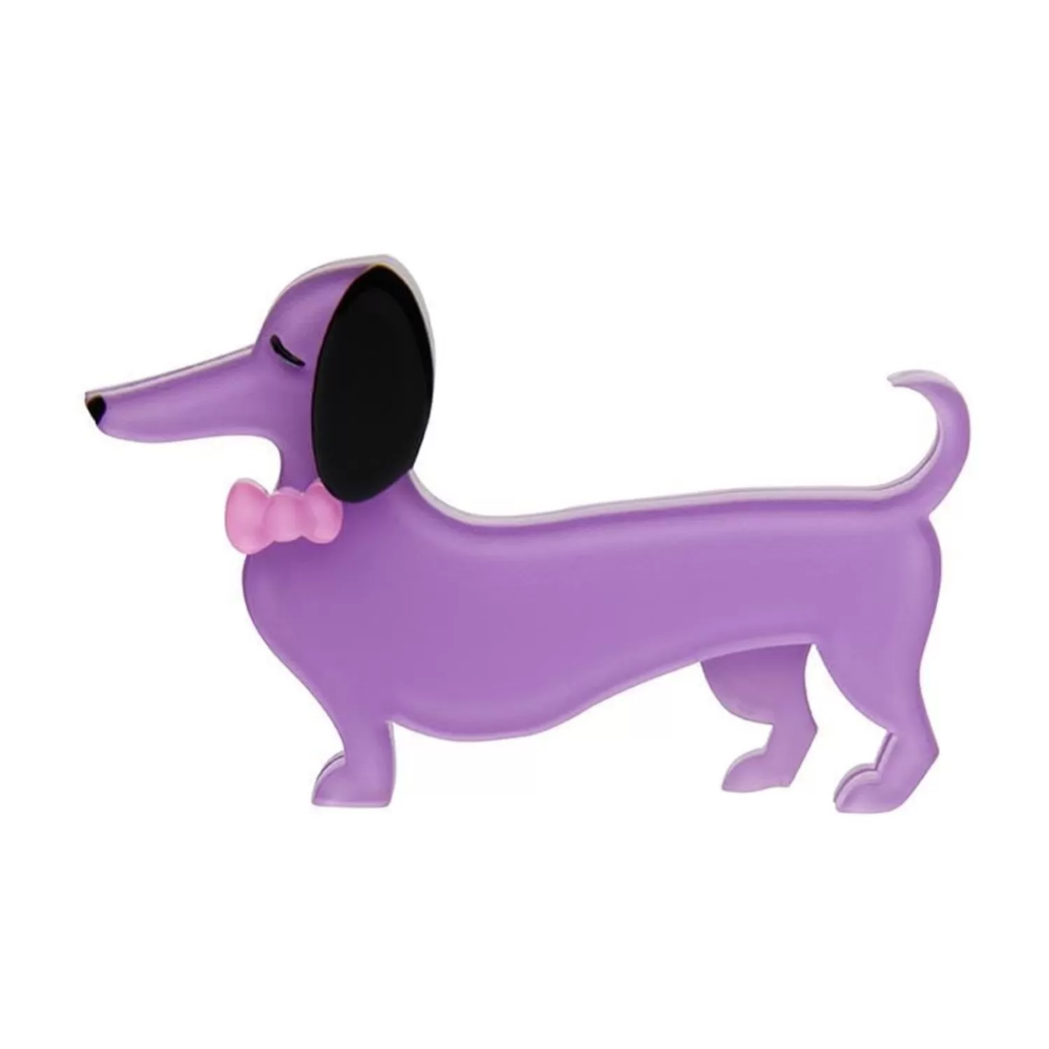 Spiffy The Sausage Dog Brooch*Erstwilder Shop