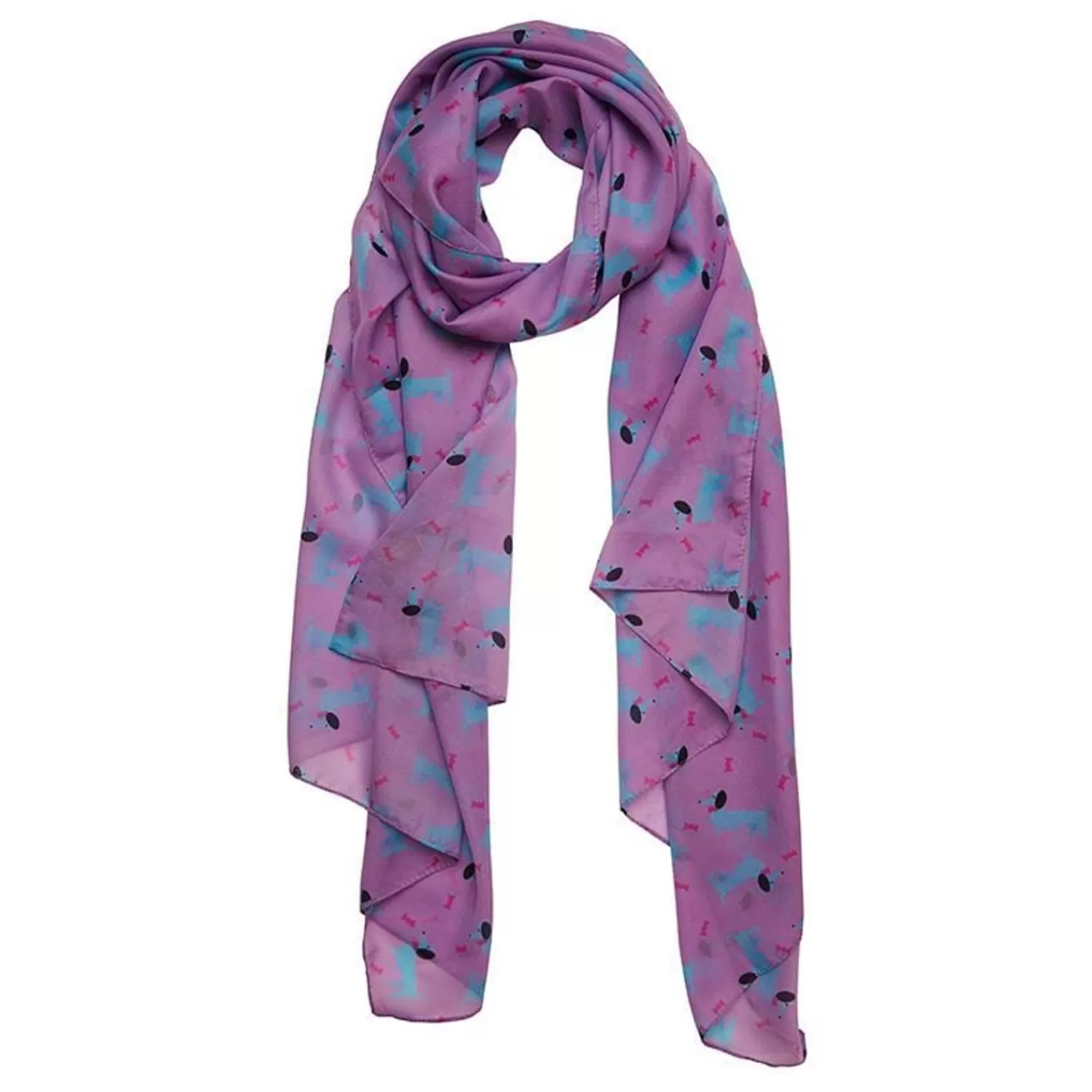 Spiffy The Sausage Dog Large Neck Scarf*Erstwilder Hot