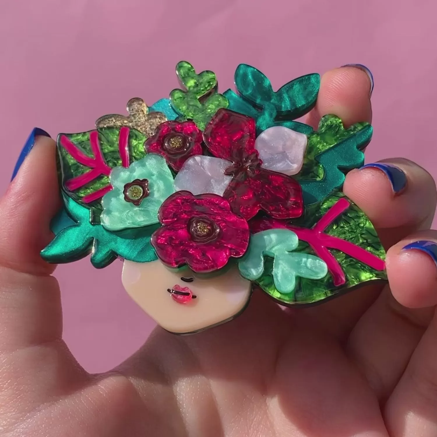 Spring To Life Brooch*Erstwilder Discount