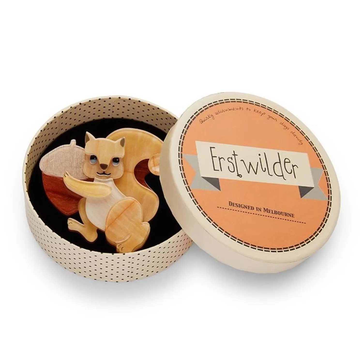 Squirreled Away Brooch*Erstwilder Best Sale