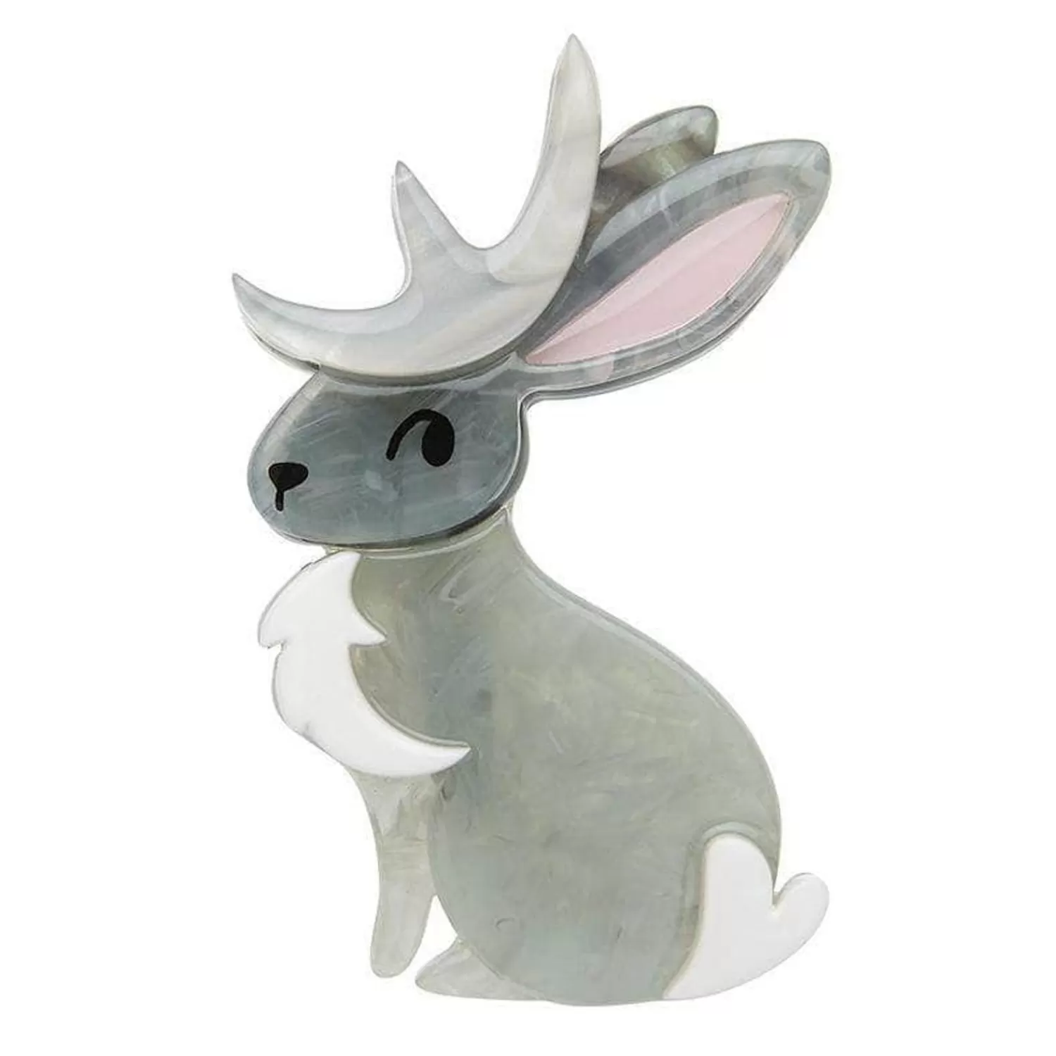 Stagbunny Brooch*Erstwilder Cheap