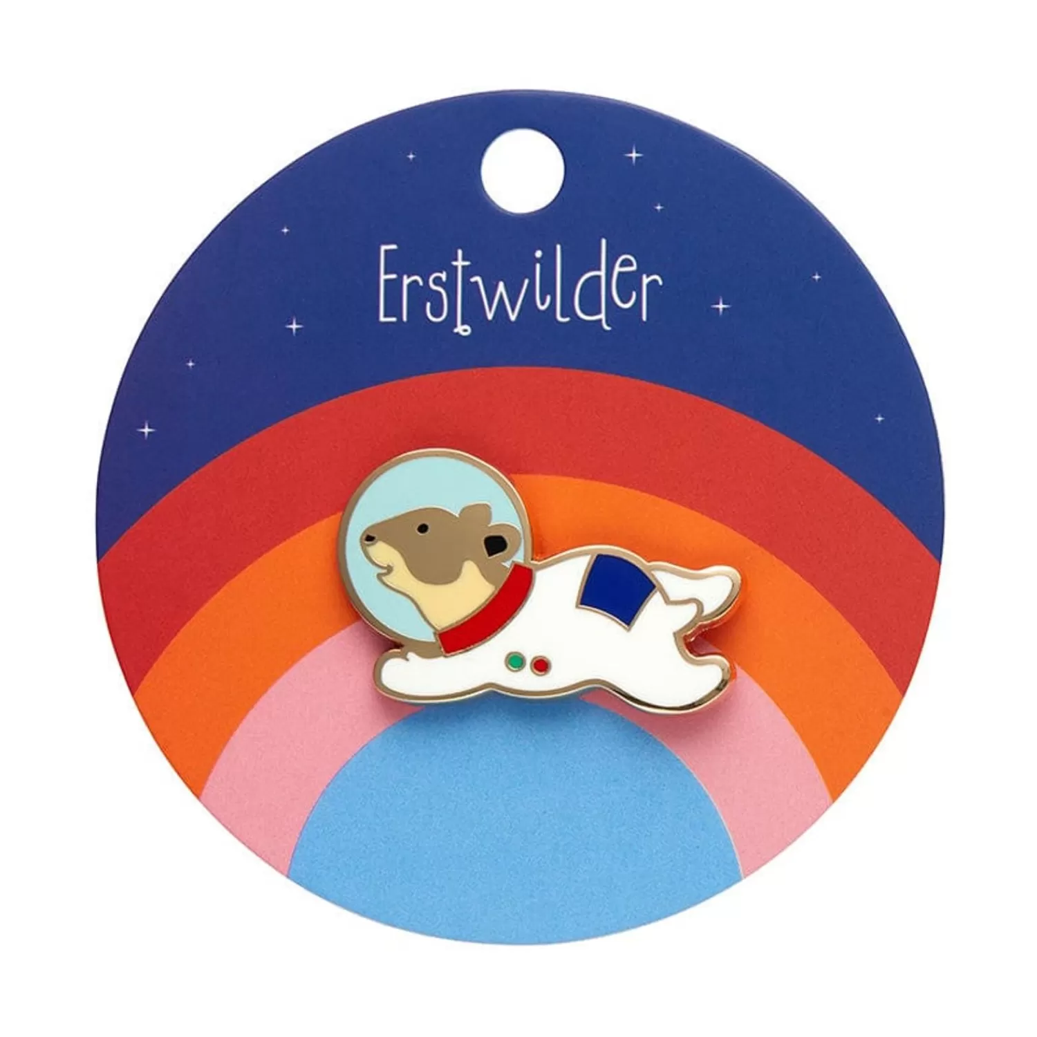 Stout-Hearted Spaceham Enamel Pin*Erstwilder Fashion