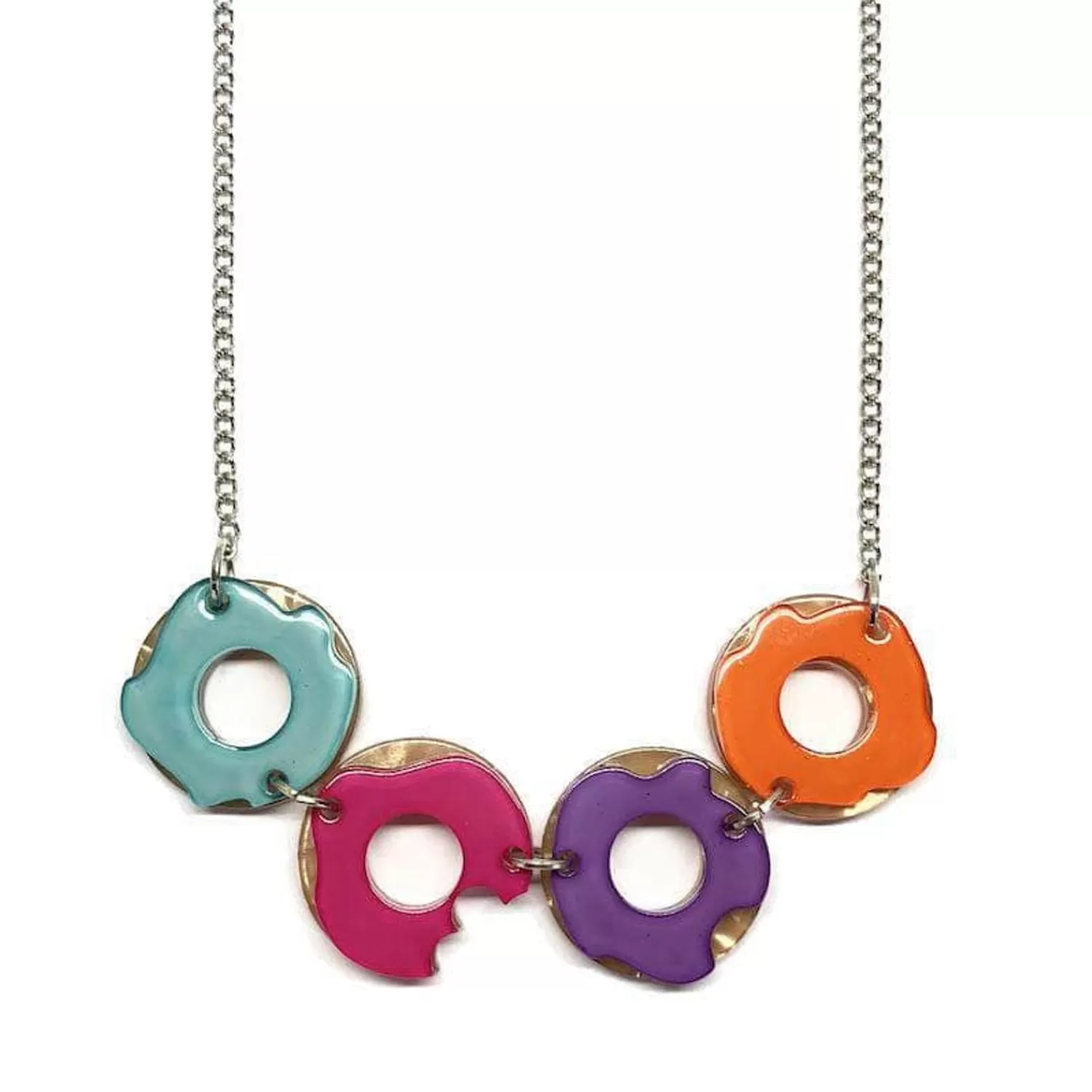 Sugar Bagel Bunch Necklace*Erstwilder Shop