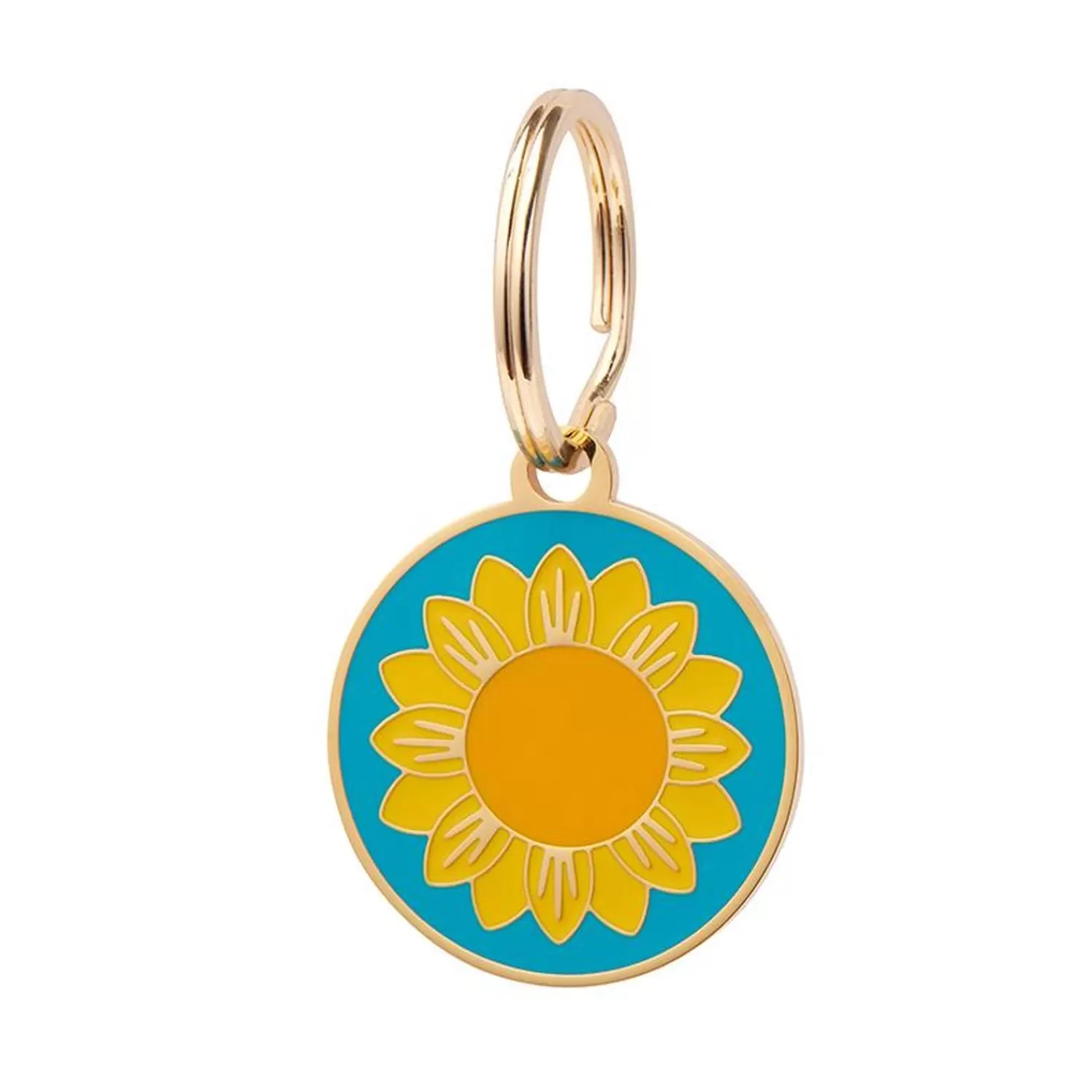 Sumptuous Sunflower Enamel Pet Charm*Erstwilder Flash Sale