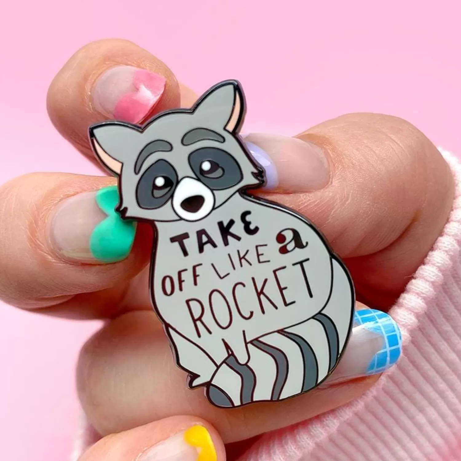 Take Off Like A Rocket Enamel Pin*Erstwilder New