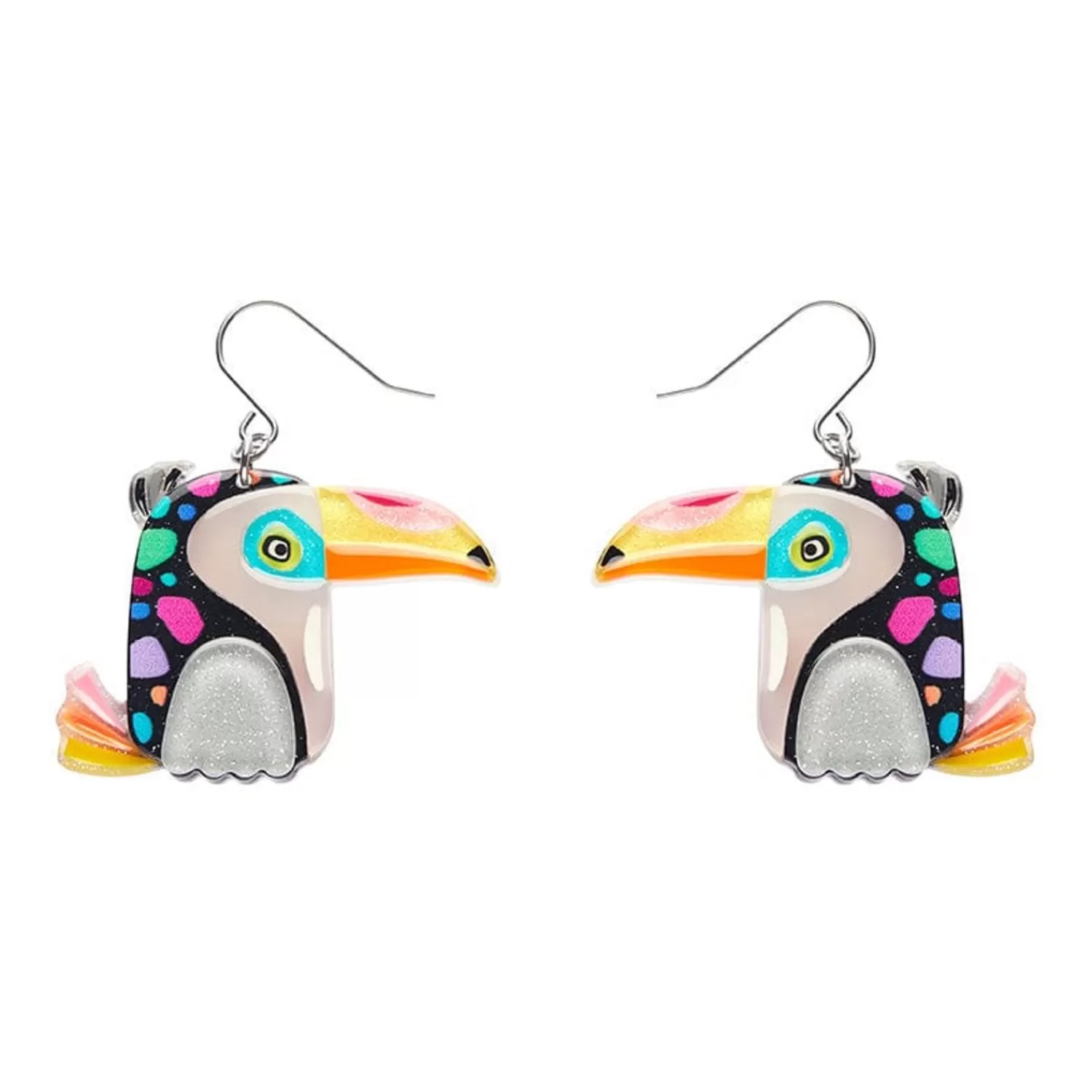 Tara The Toucan Drop Earrings*Erstwilder New