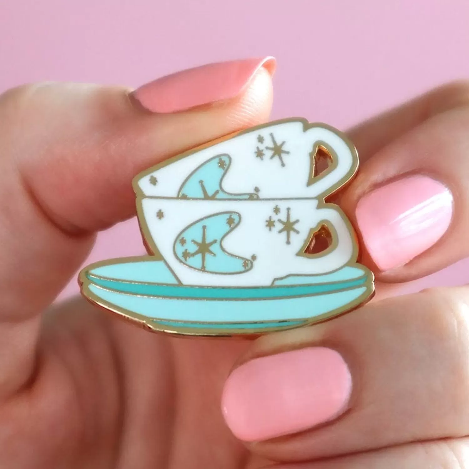 Tea And Sympathy Enamel Pin*Erstwilder New