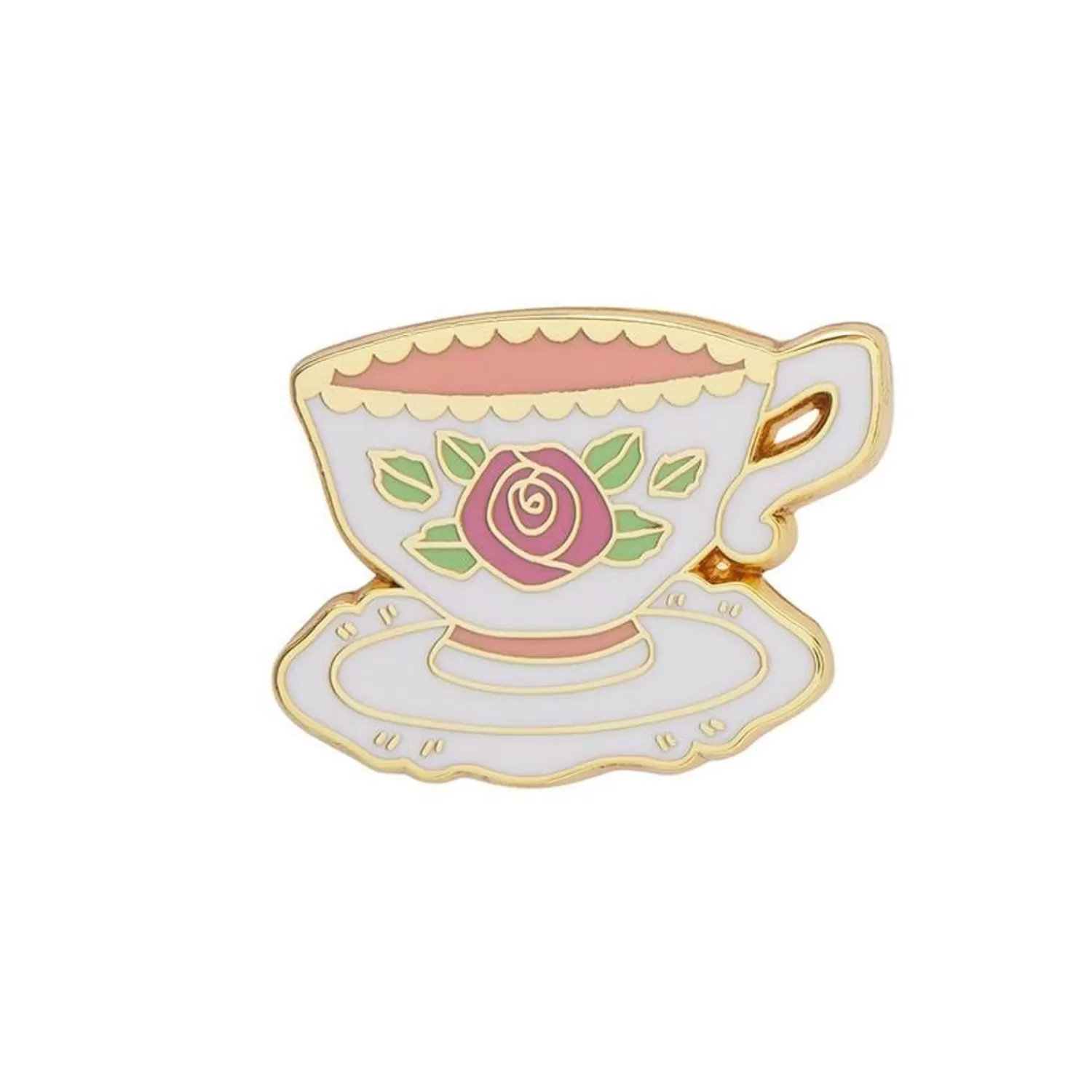 Telltale Teacup Enamel Pin*Erstwilder Cheap