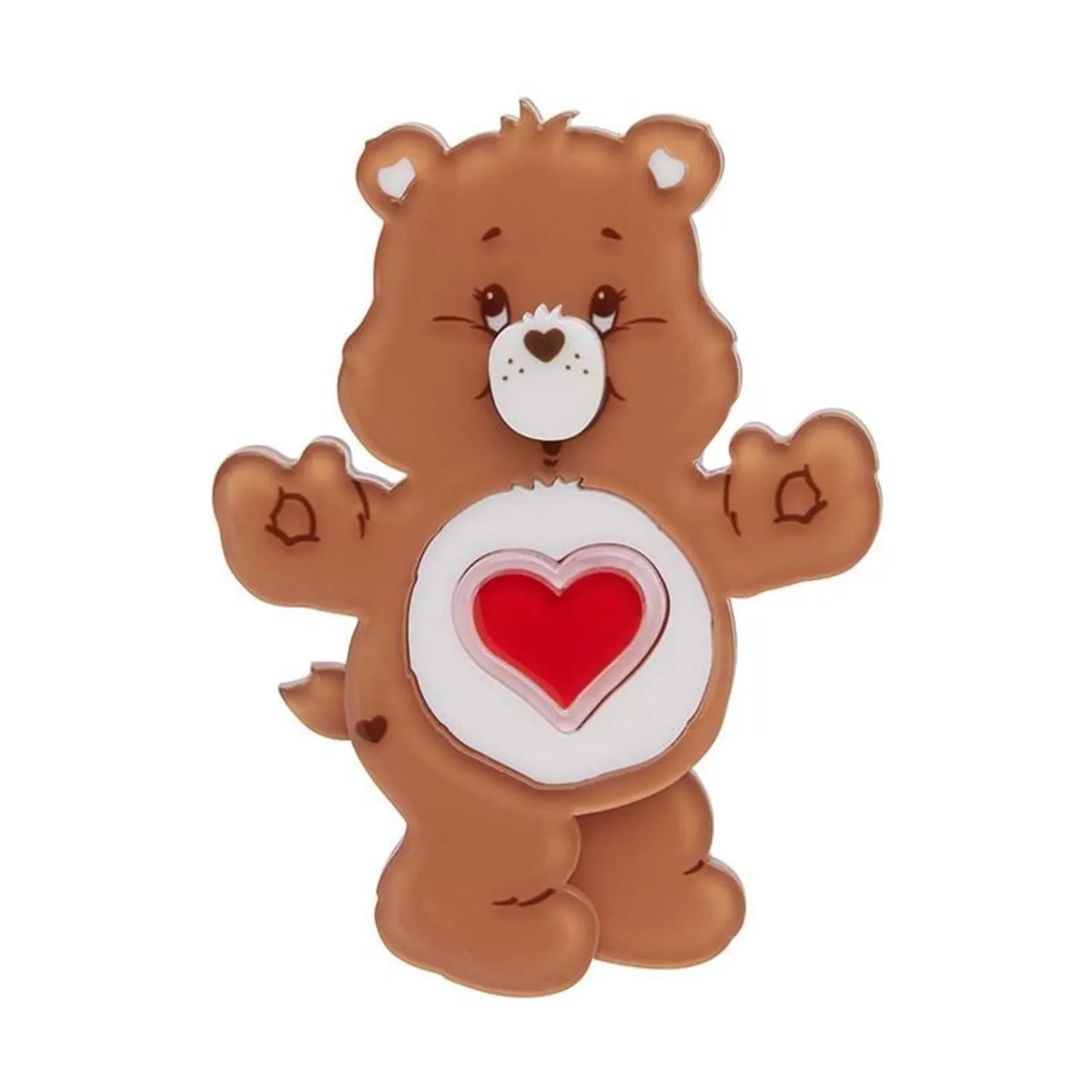 Tenderheart Bear Brooch*Erstwilder Hot