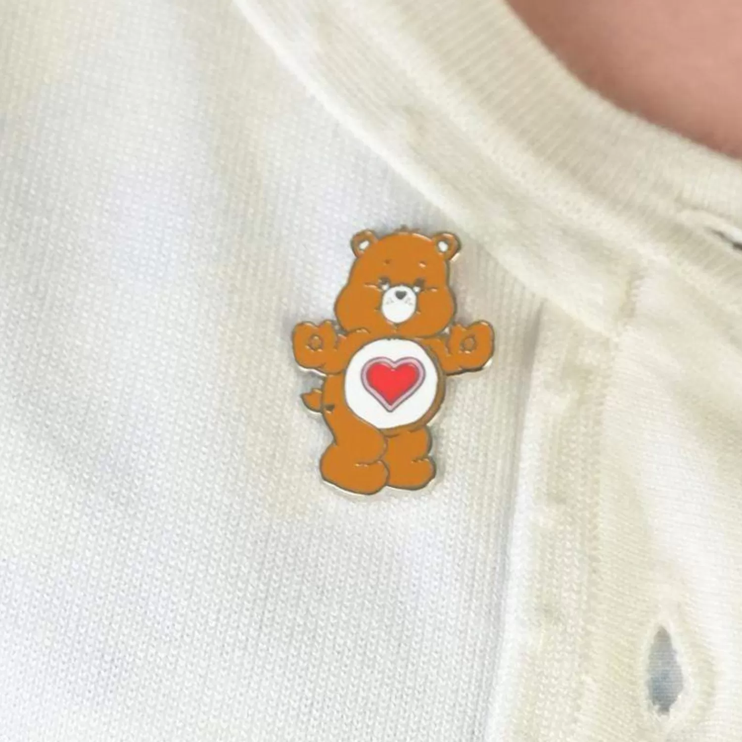 Tenderheart Bear Enamel Pin*Erstwilder Fashion