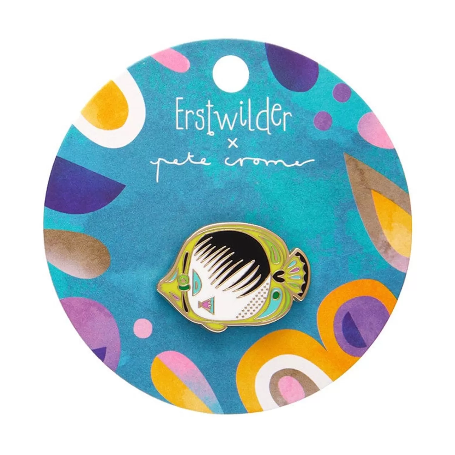 The Bedazzling Butterflyfish Enamel Pin*Erstwilder Best