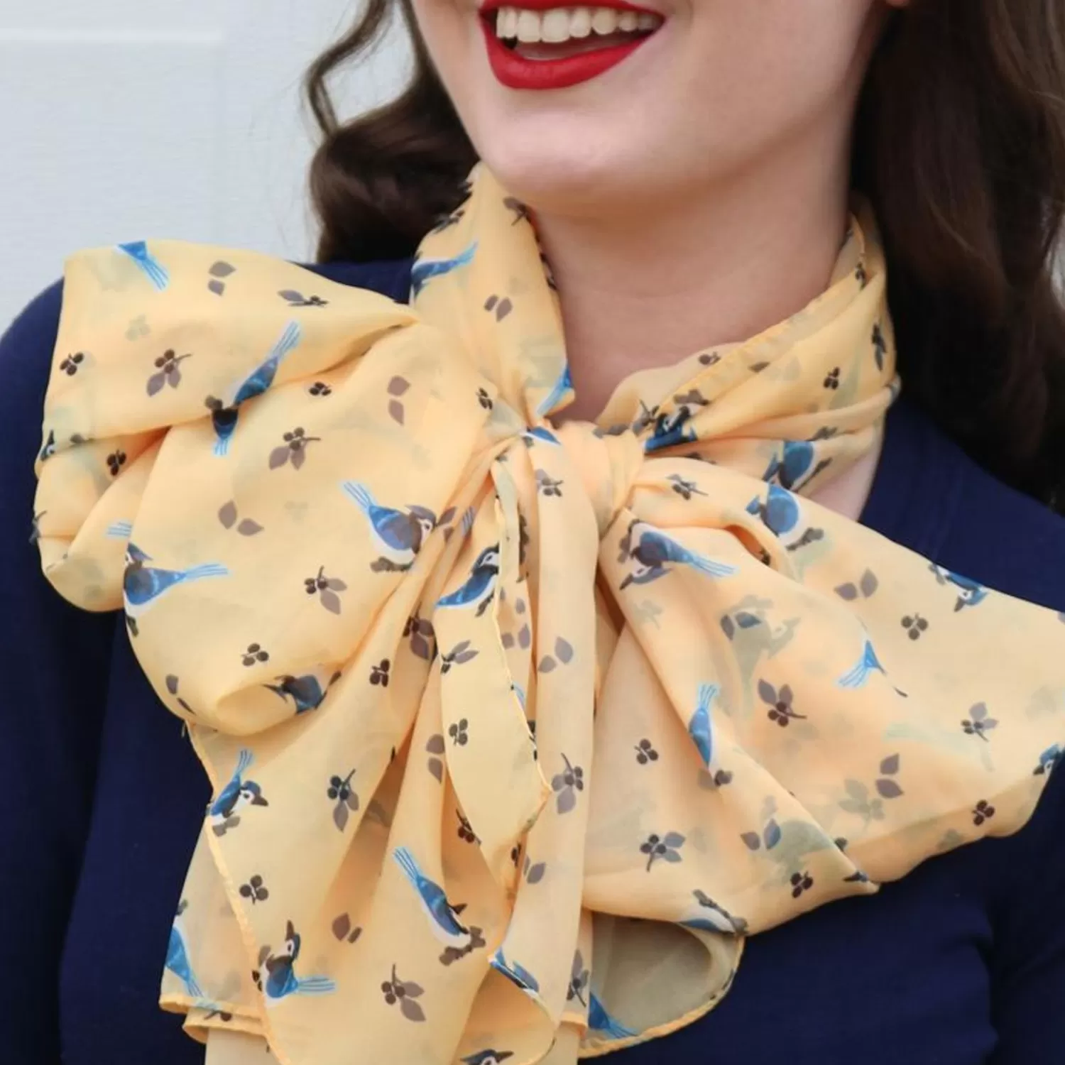 The Blue Jay Way Large Neck Scarf*Erstwilder Best Sale