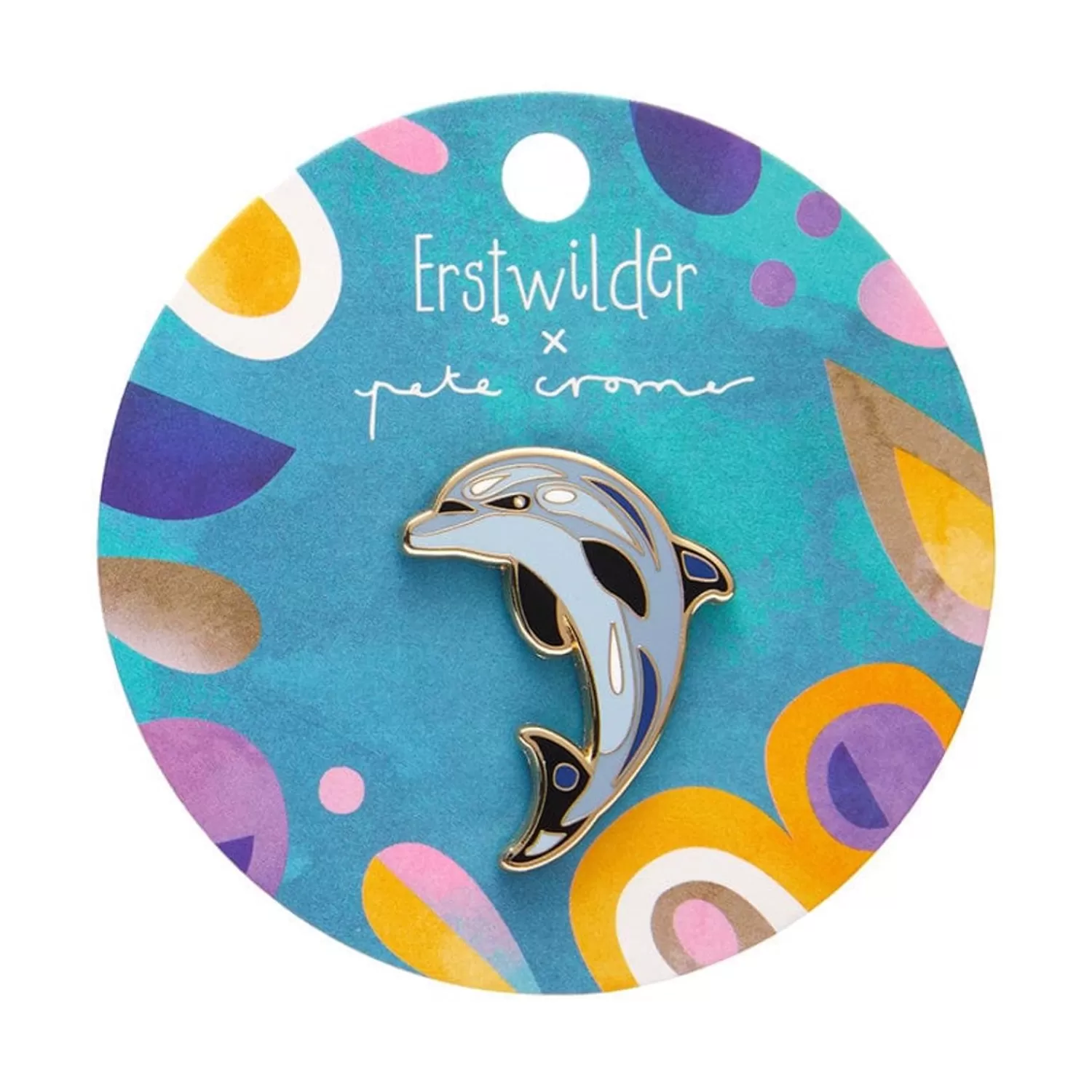 The Boastful Bottlenose Dolphin Enamel Pin*Erstwilder Sale