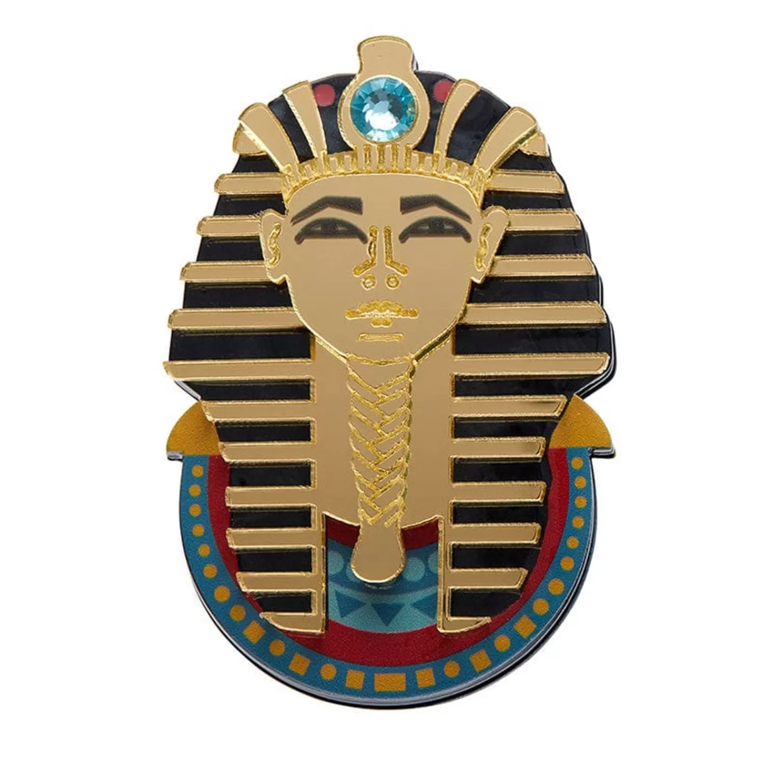 The Boy King Tutankhamun Brooch*Erstwilder Shop