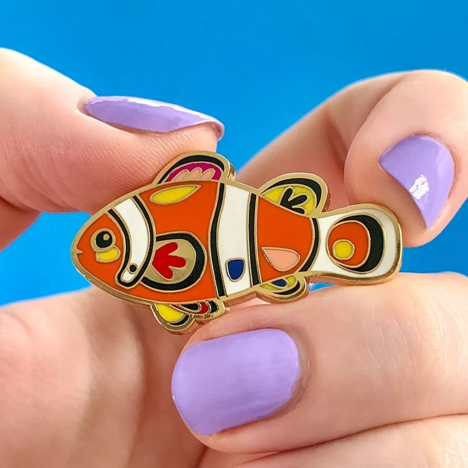 The Charismatic Clownfish Enamel Pin*Erstwilder Best Sale