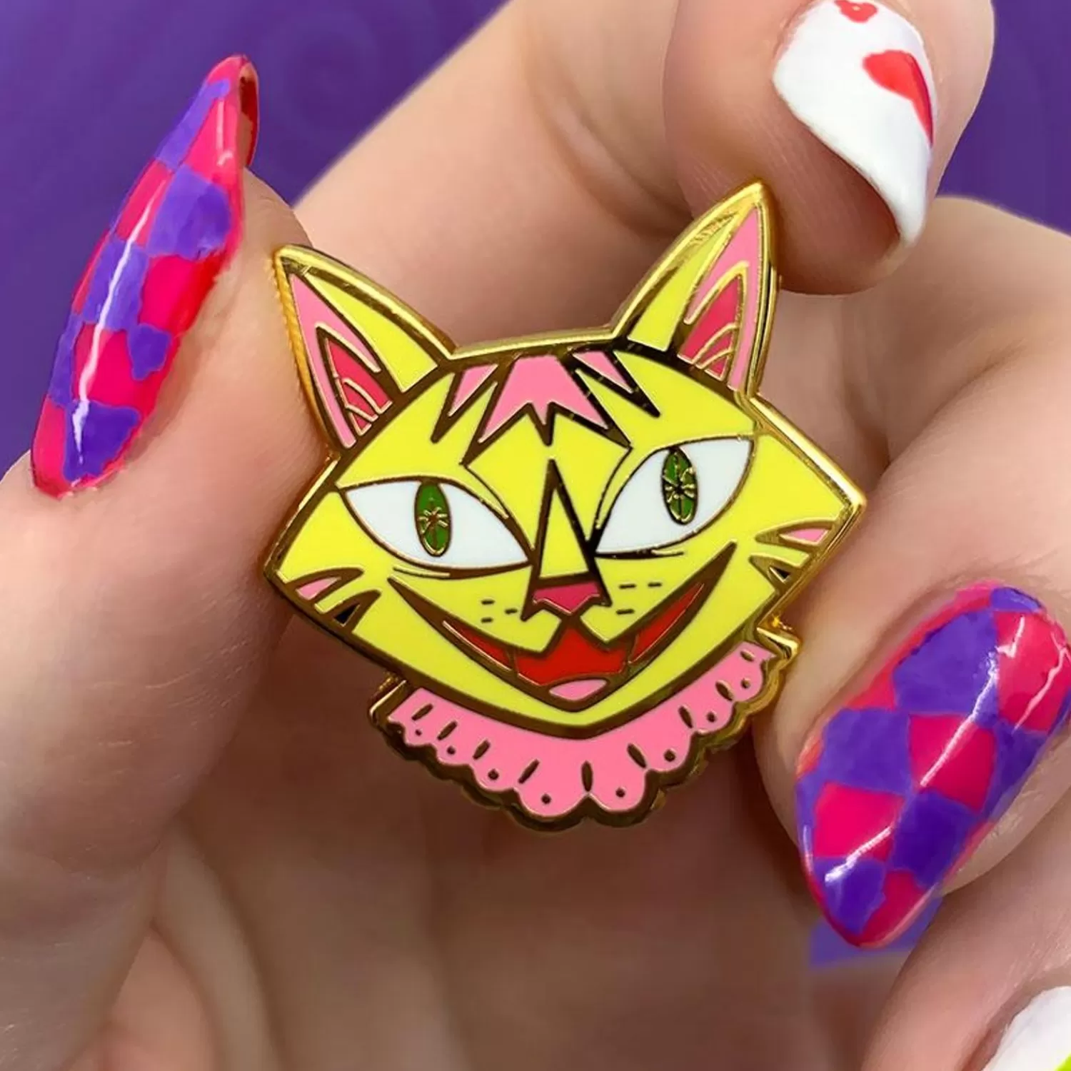 The Cheshire Cat Enamel Pin*Erstwilder Outlet