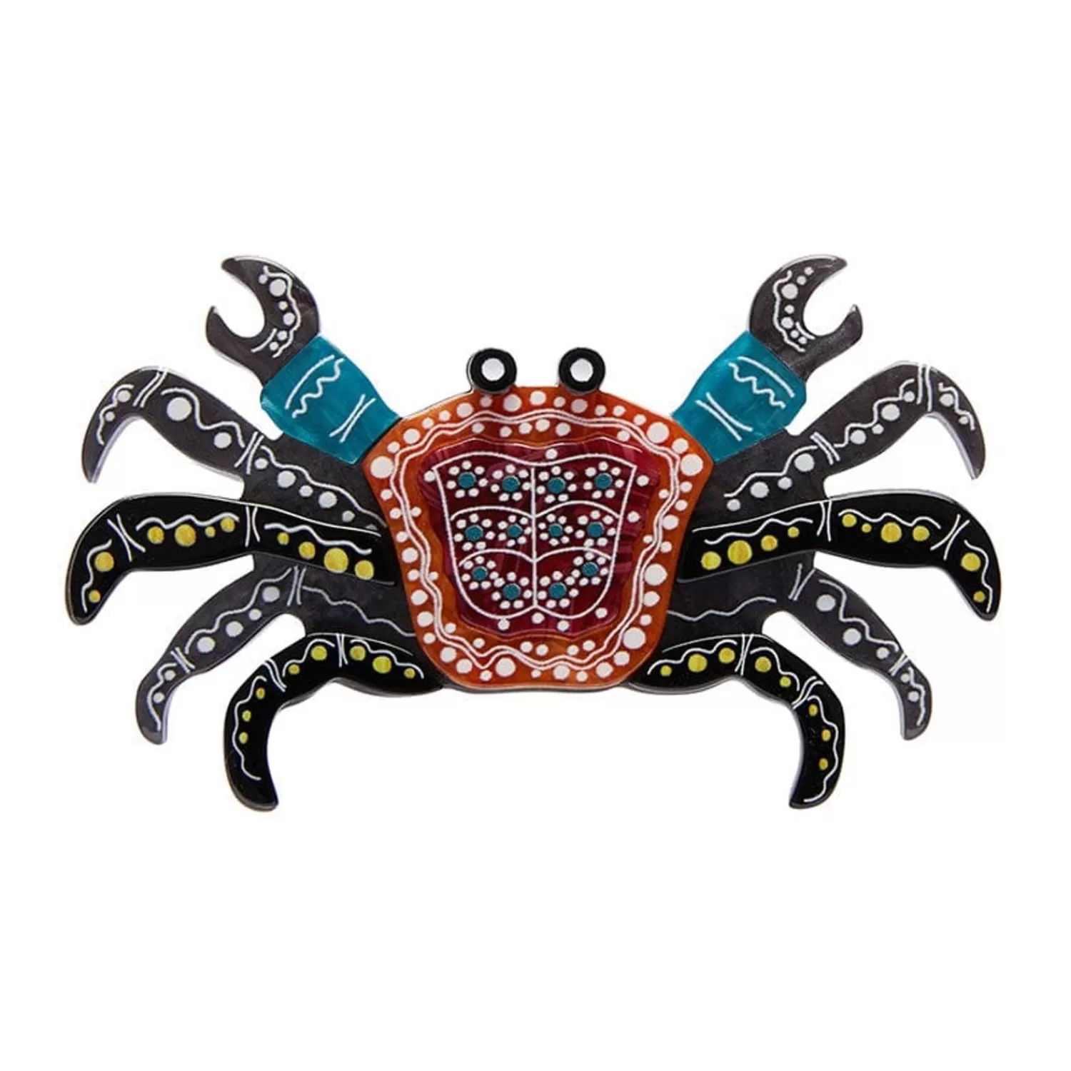 The Crab 'Gadambal' Brooch*Erstwilder Best Sale