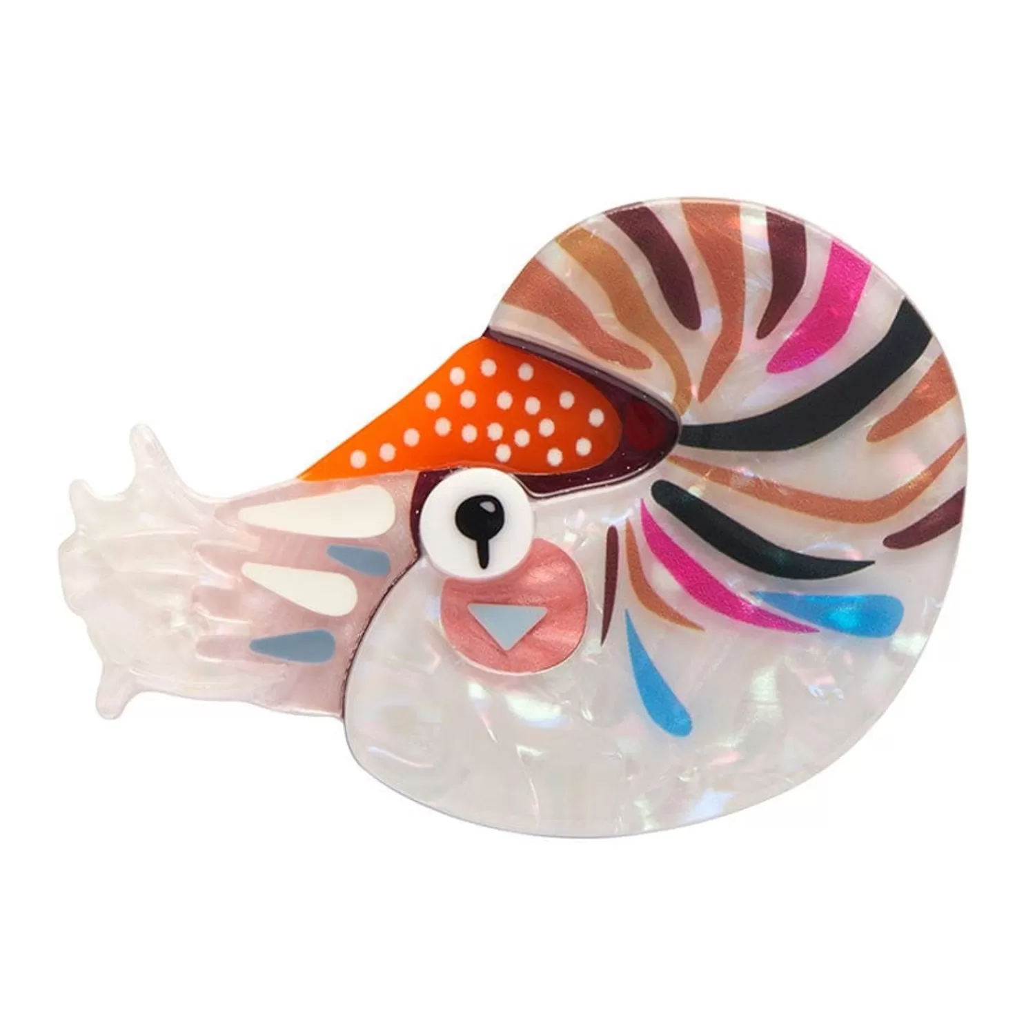 The Cryptic Chambered Nautilus Brooch*Erstwilder Fashion