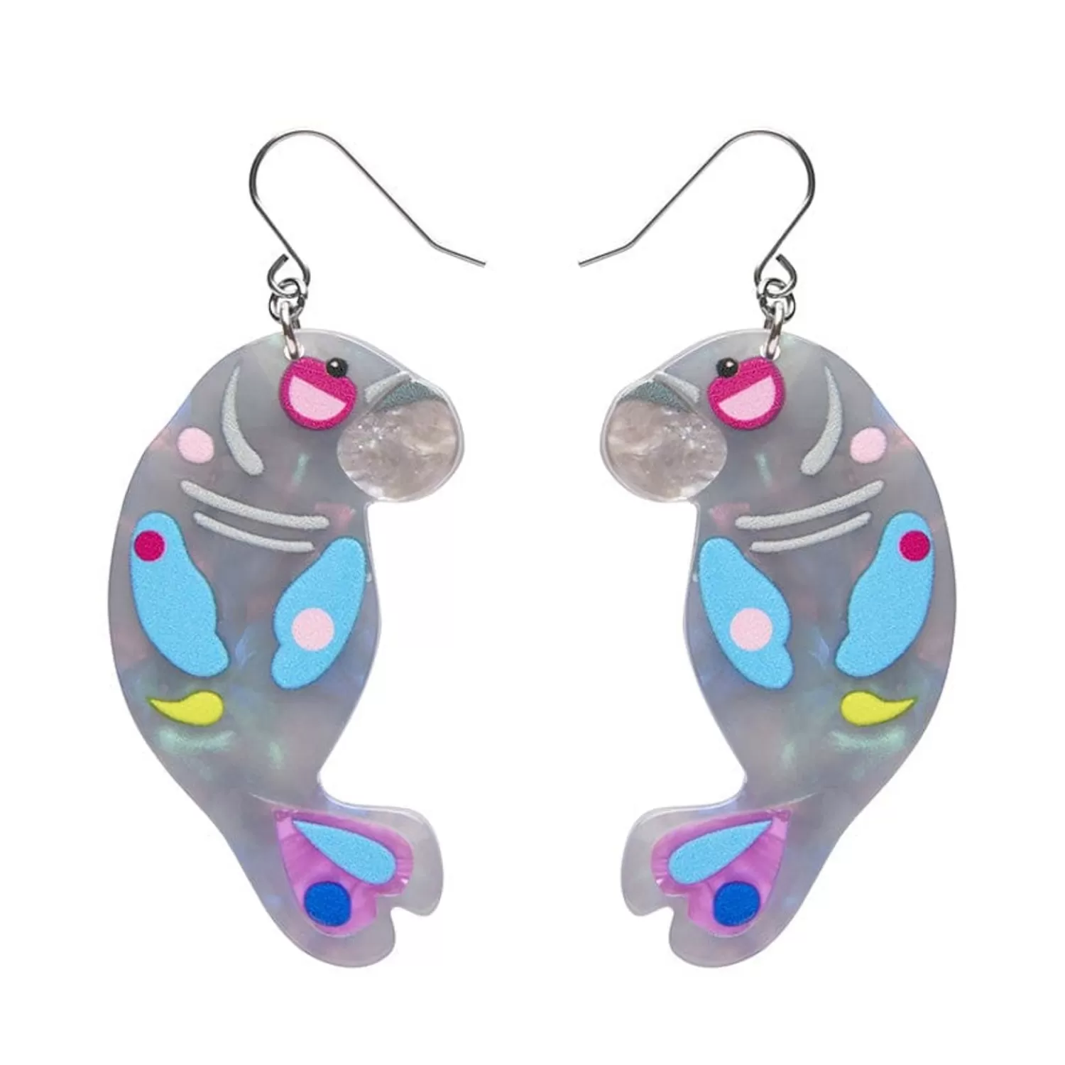 The Dutiful Dugong Drop Earrings*Erstwilder New