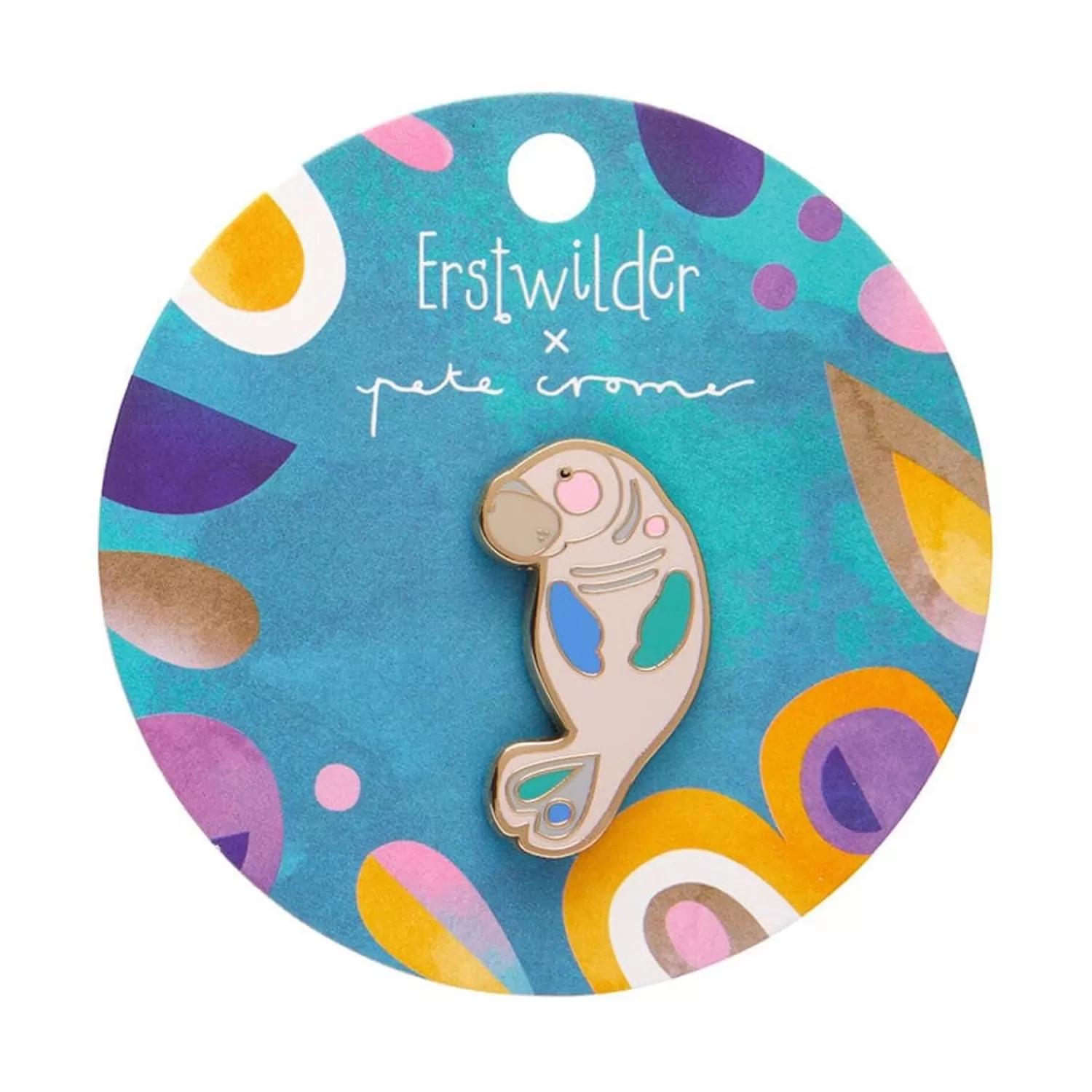 The Dutiful Dugong Enamel Pin*Erstwilder Best