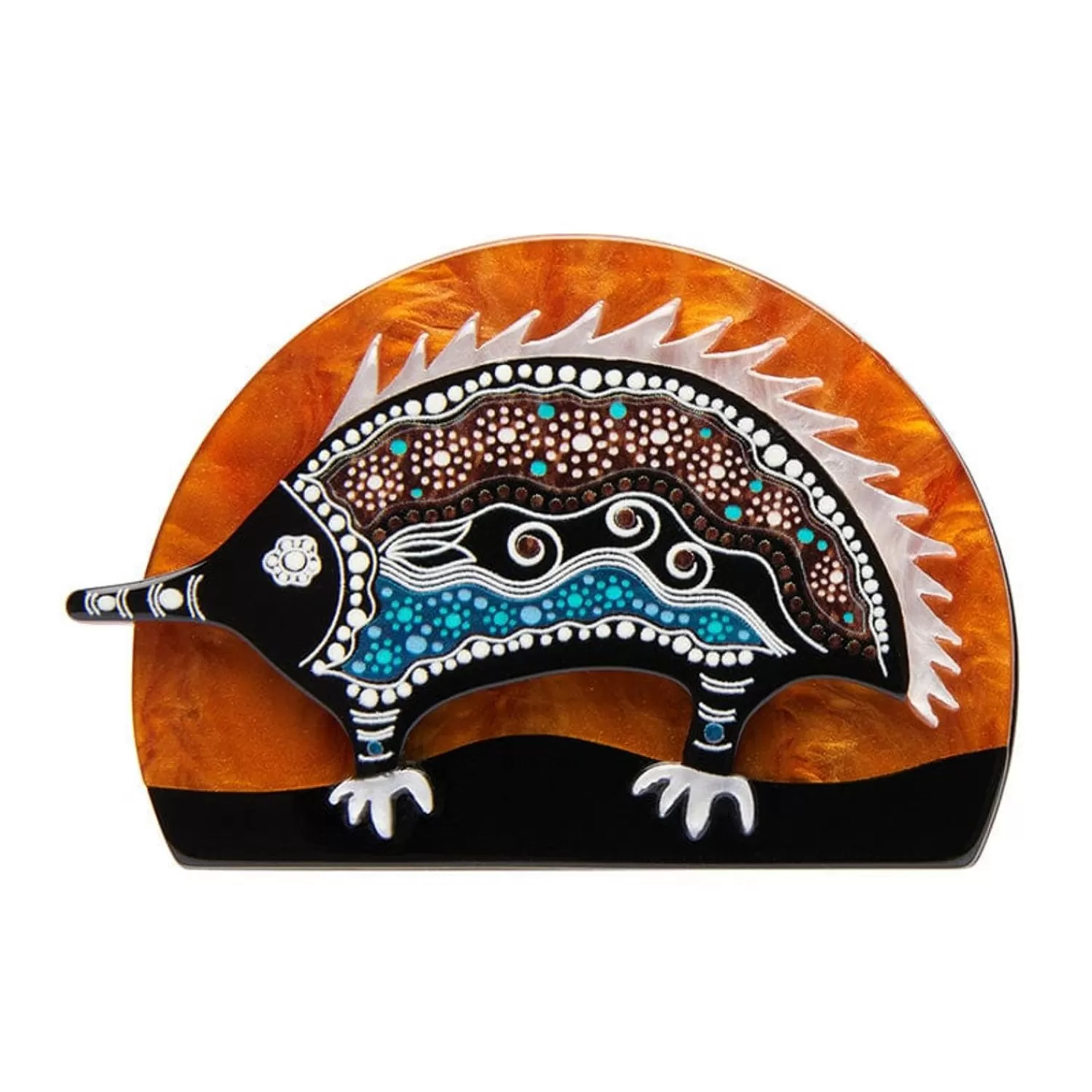 The Echidna 'Gumbiyan' Brooch*Erstwilder Shop