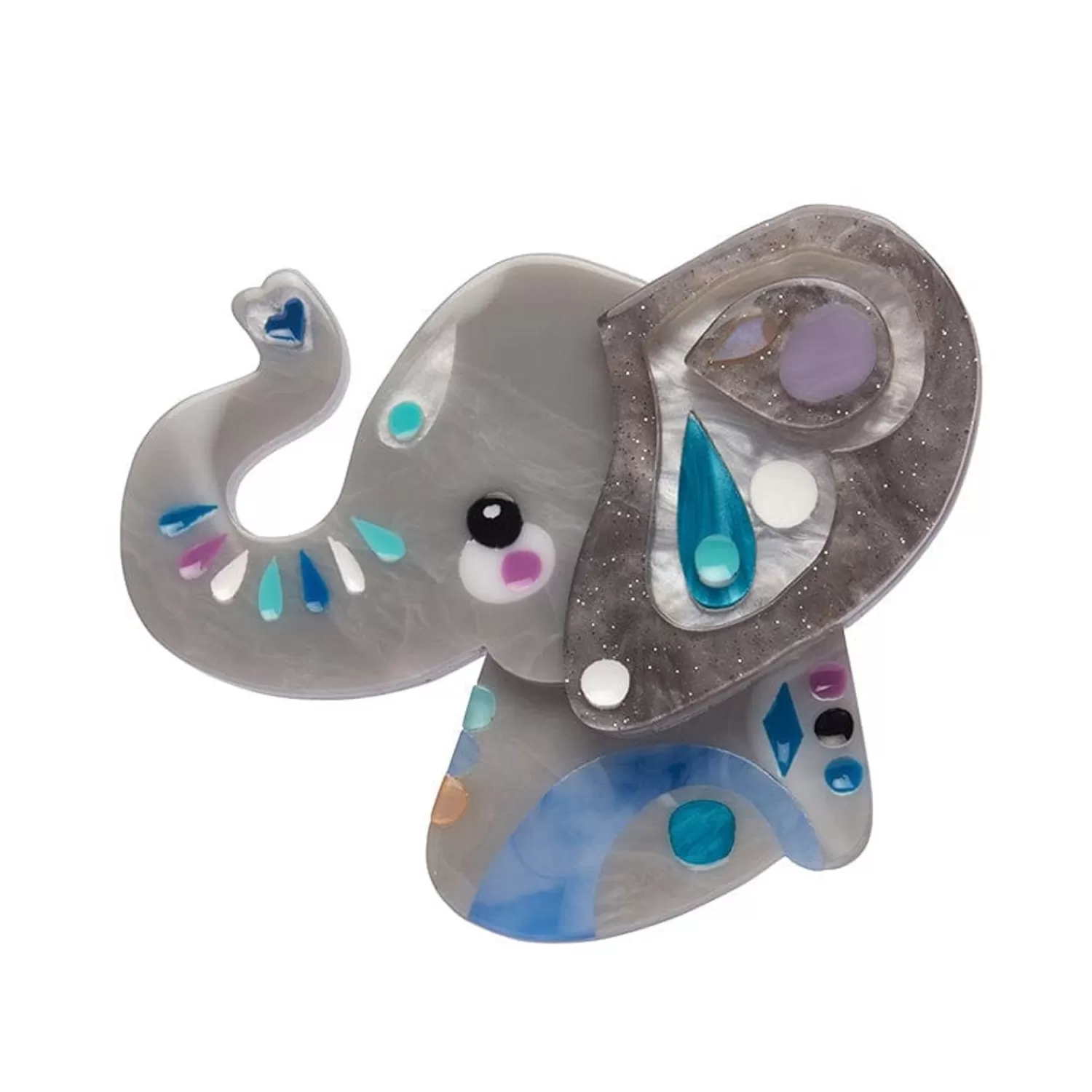 The Elated Elephant Brooch*Erstwilder Outlet