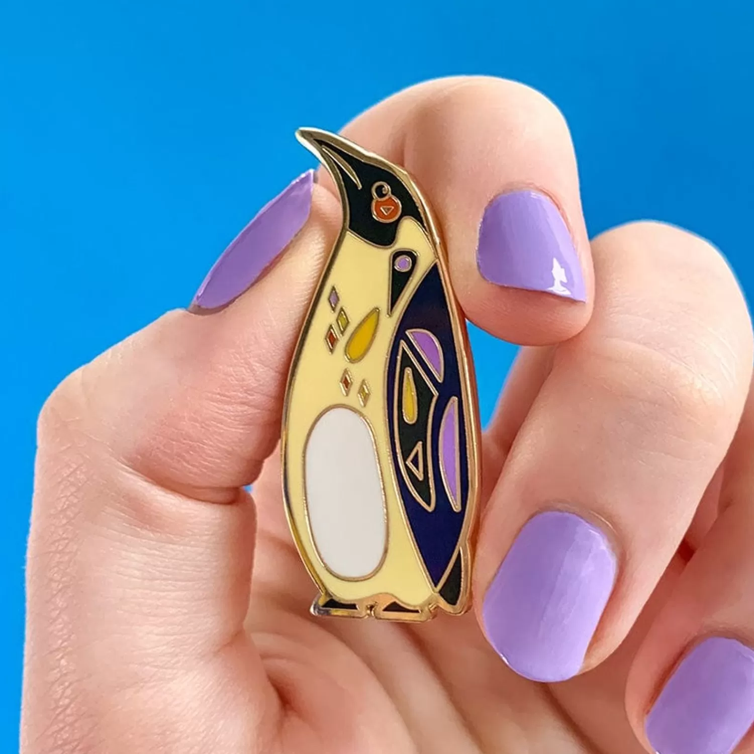 The Emboldened Emperor Penguin Enamel Pin*Erstwilder Flash Sale