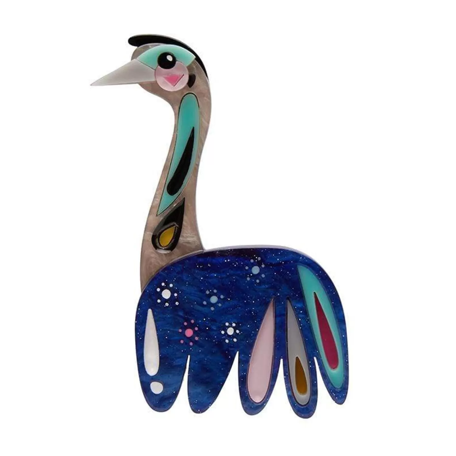 The Enchanting Emu Brooch*Erstwilder Online