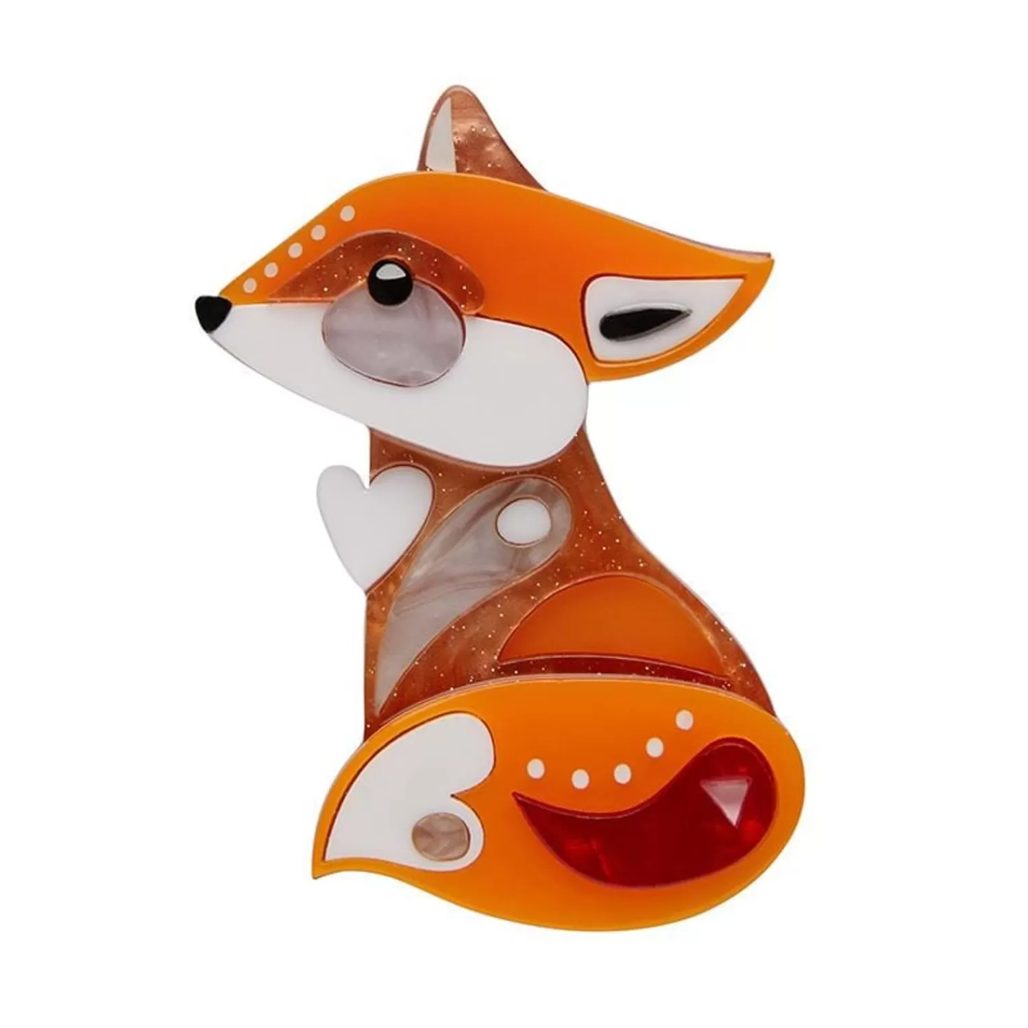 The Footloose Fox Brooch*Erstwilder Online