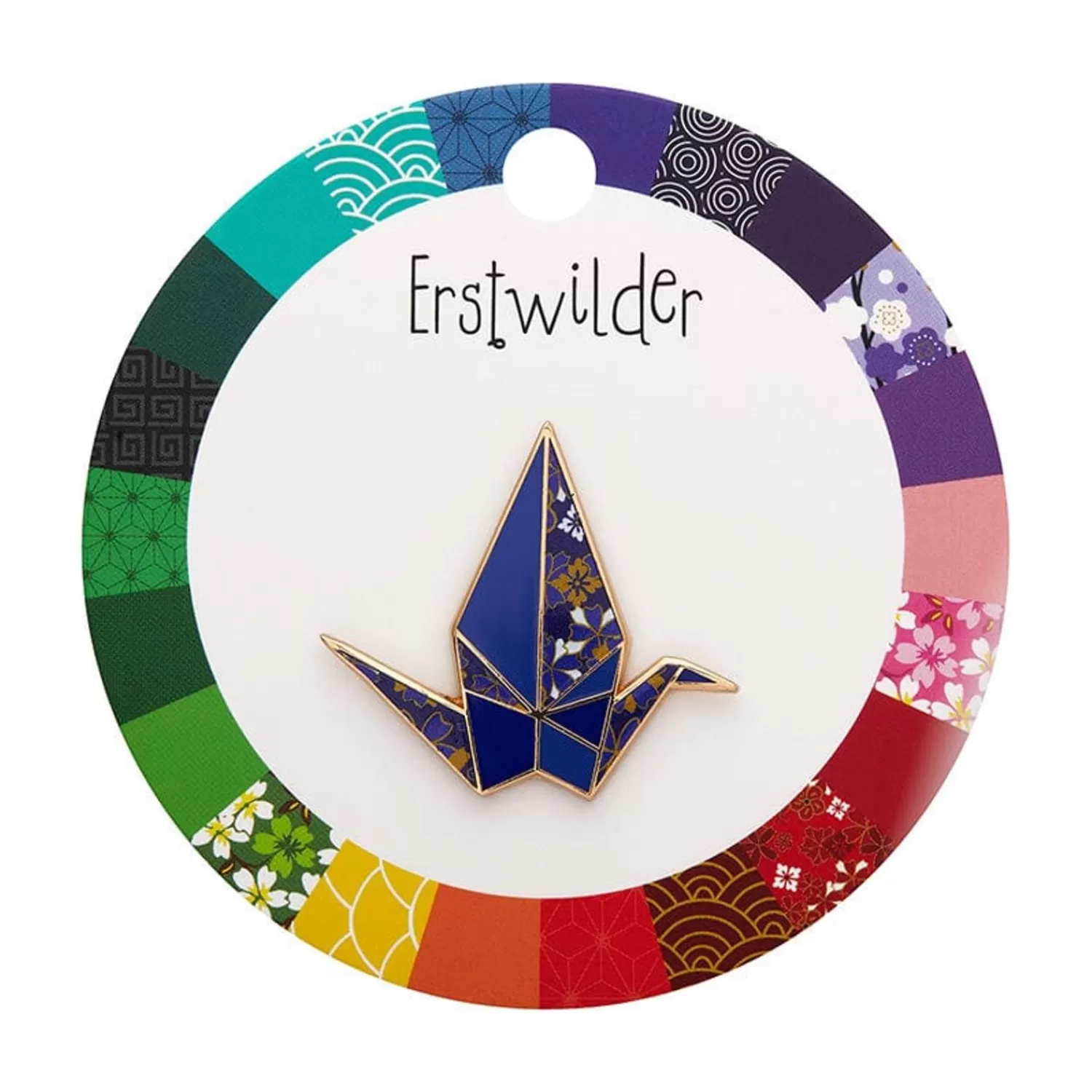 The Fortunate Crane Enamel Pin*Erstwilder Sale