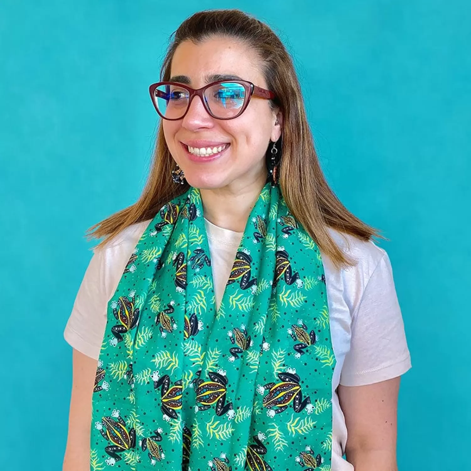 The Frog 'Dunggoo' Neck Scarf*Erstwilder Cheap