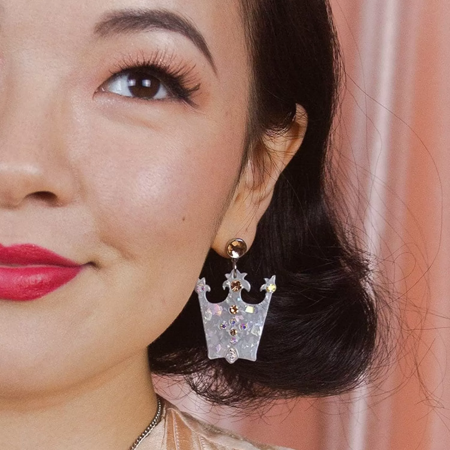 The Good Witch'S Crown Earrings*Erstwilder Clearance