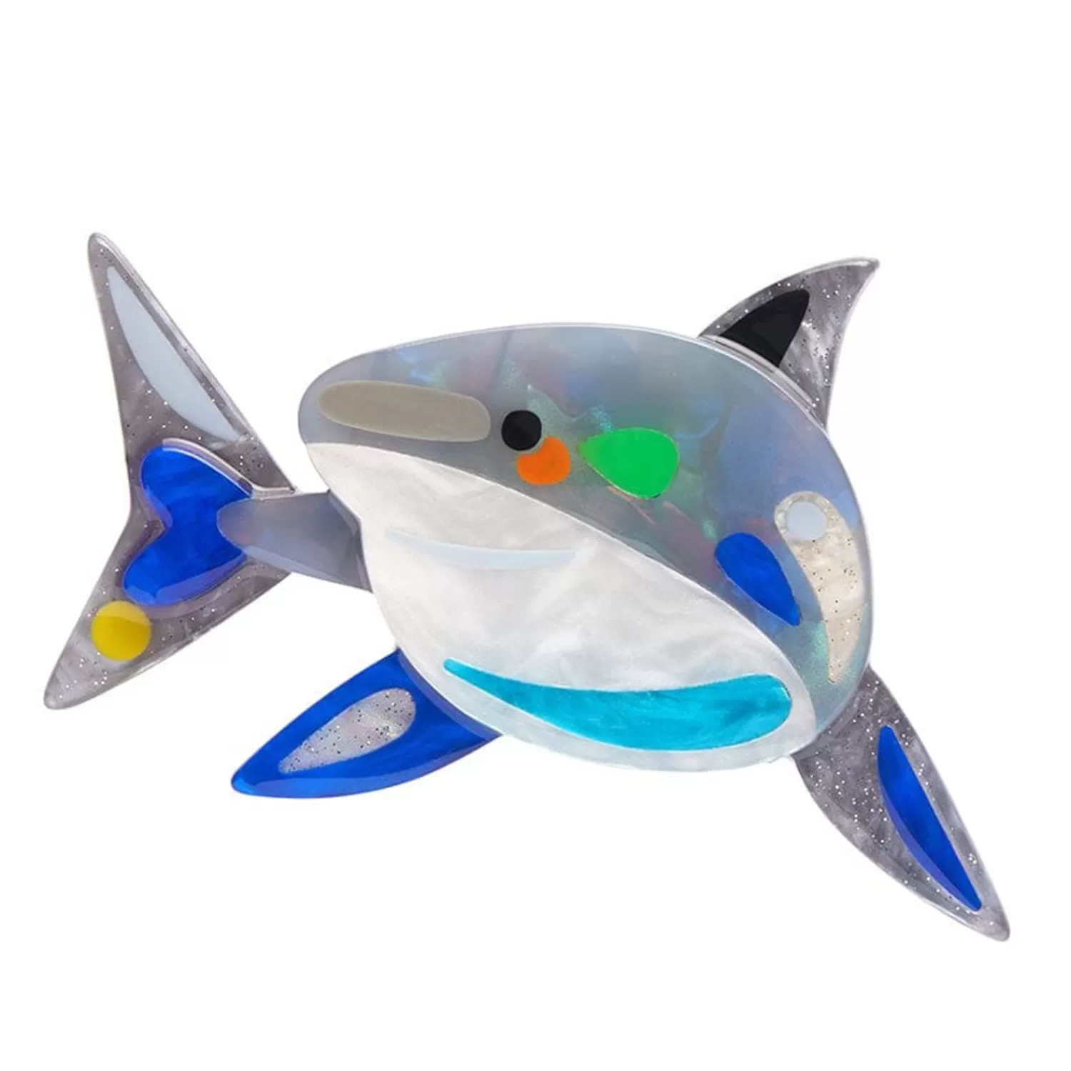 The Guileless Great White Shark Brooch*Erstwilder Clearance