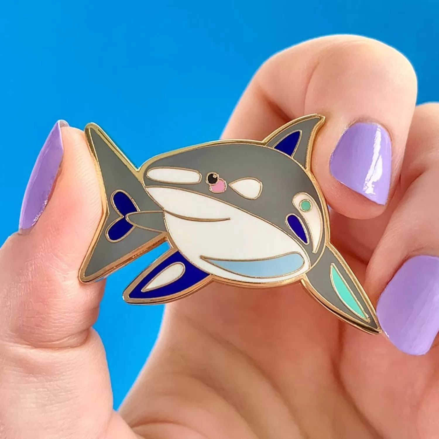 The Guileless Great White Shark Enamel Pin*Erstwilder Store