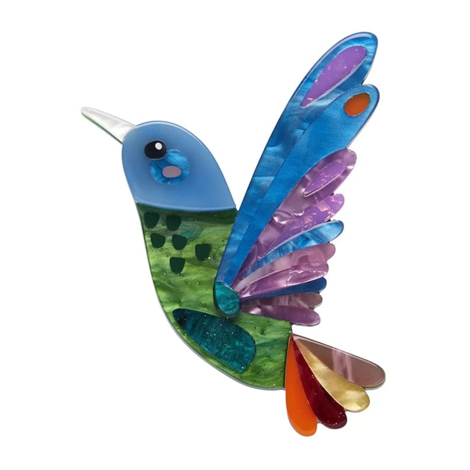 The Hardworking Hummingbird Brooch*Erstwilder Store