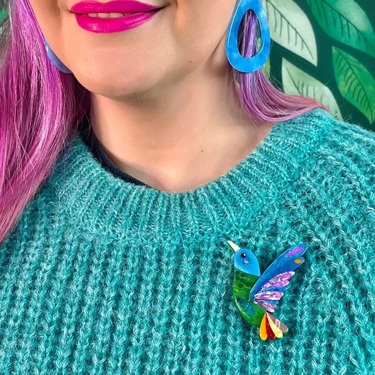 The Hardworking Hummingbird Brooch*Erstwilder Store