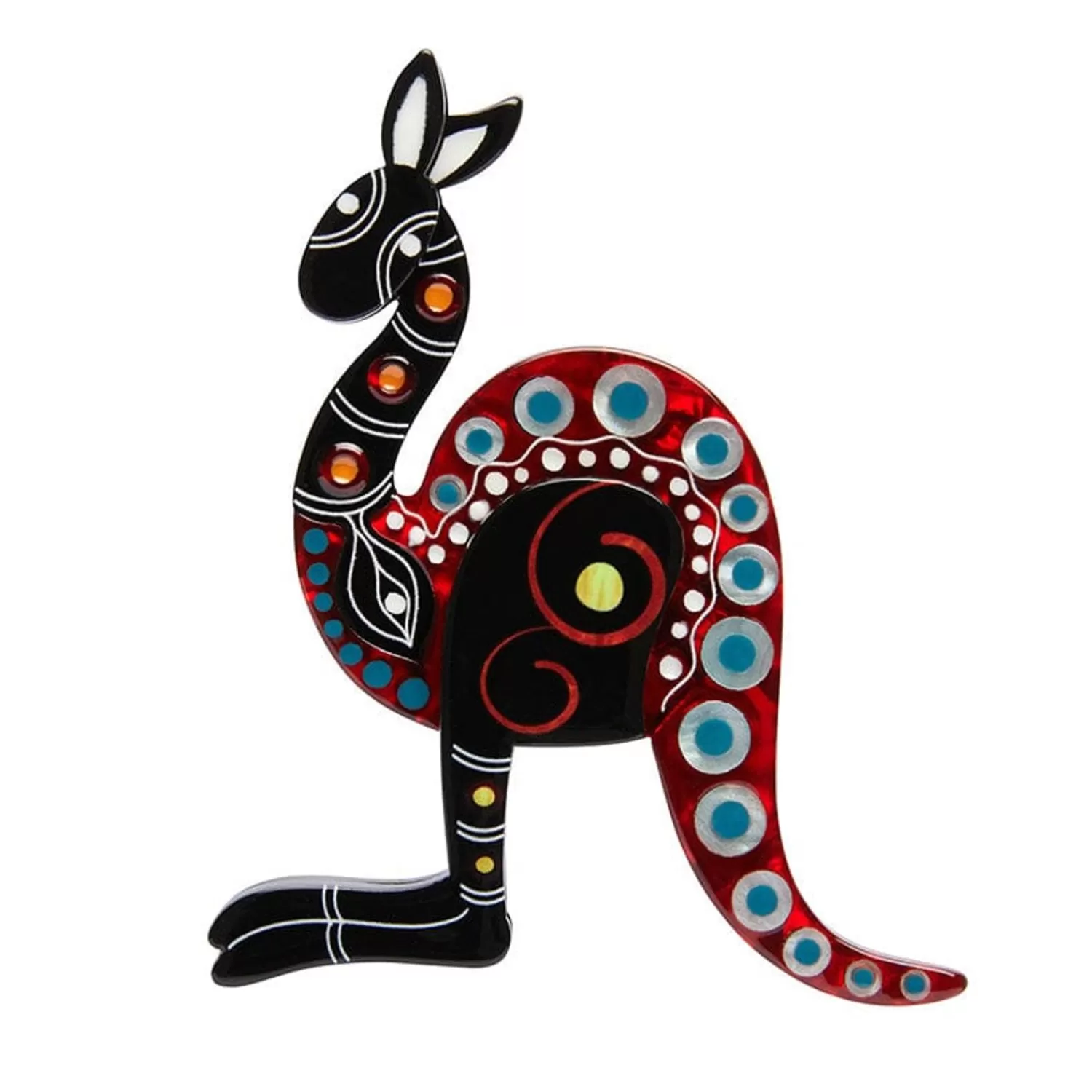 The Kangaroo 'Yuri' Brooch*Erstwilder Flash Sale