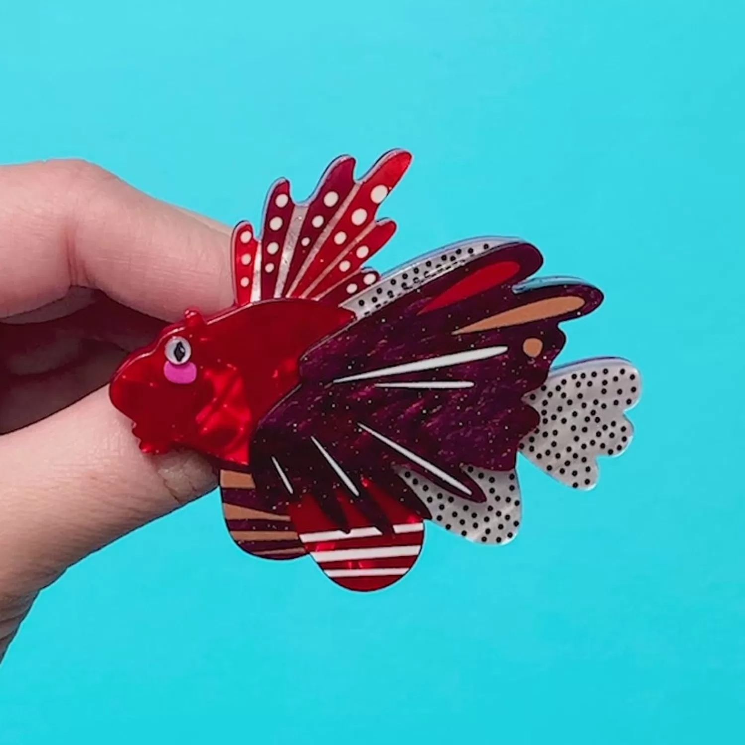 The Lavish Lionfish Brooch*Erstwilder Fashion