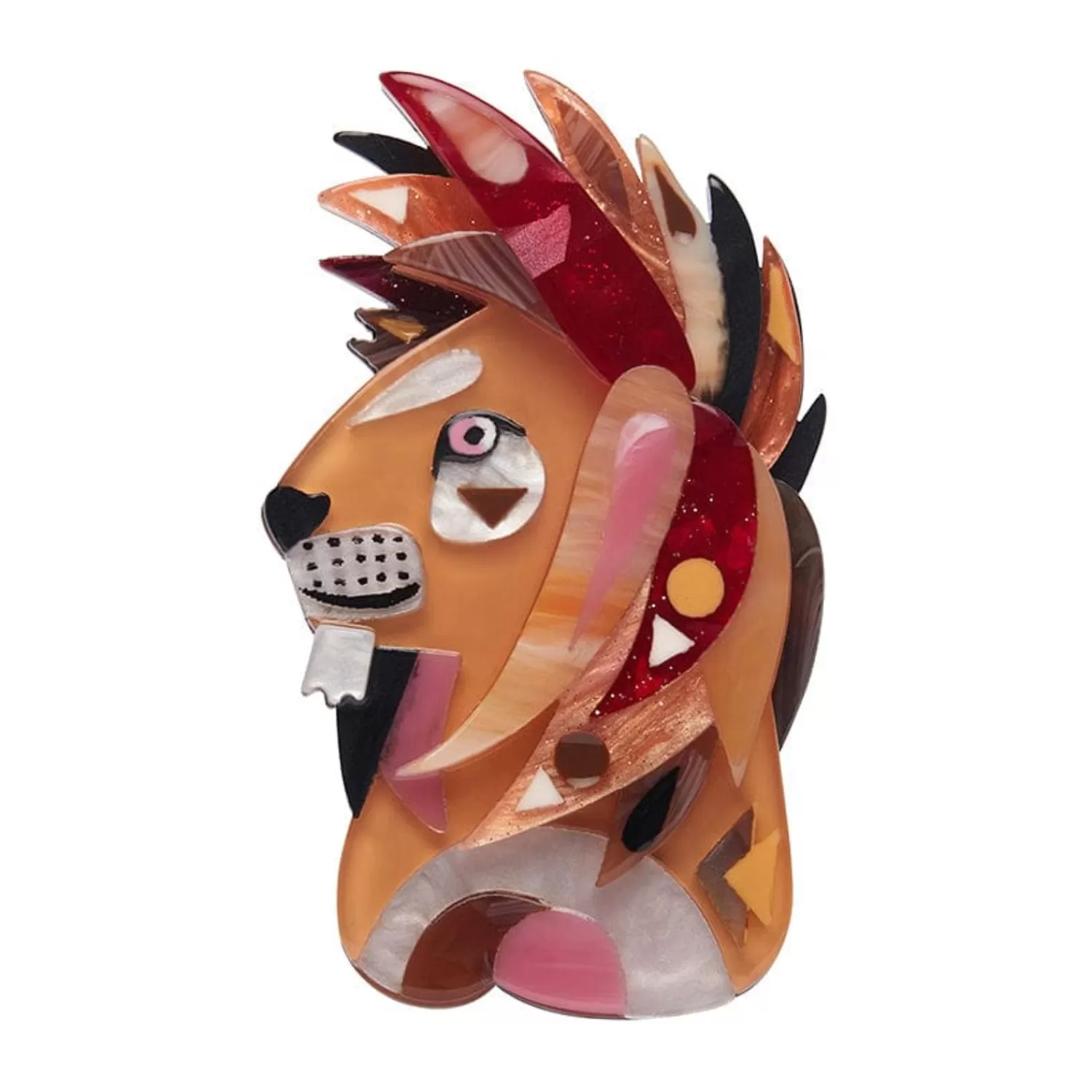 The Liberated Lion Brooch*Erstwilder Discount