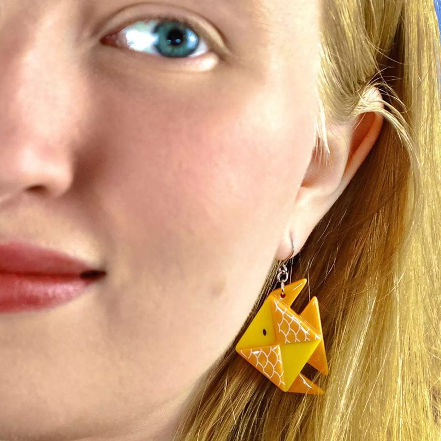 The Memorable Goldfish Drop Earrings*Erstwilder Flash Sale