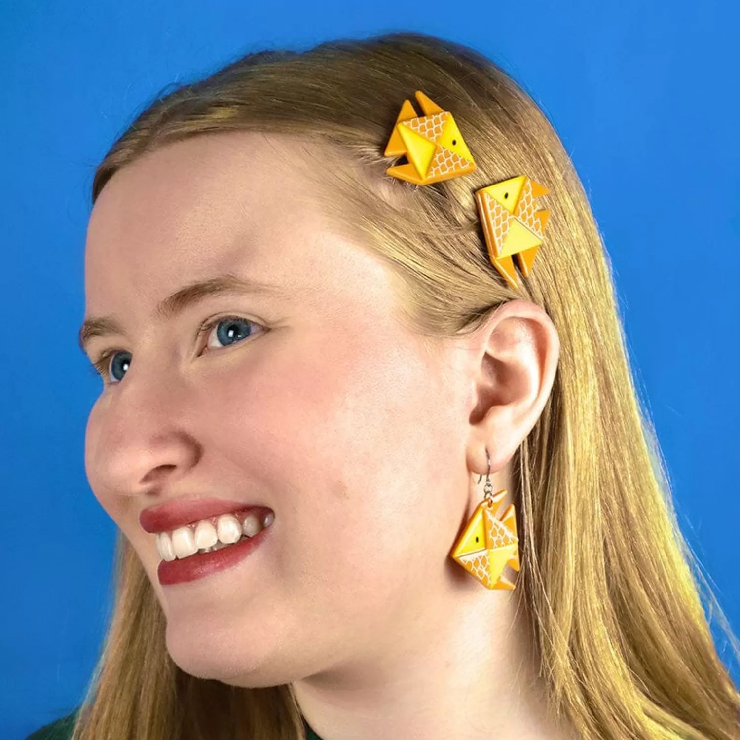 The Memorable Goldfish Hair Clips Set - 2 Piece*Erstwilder Discount