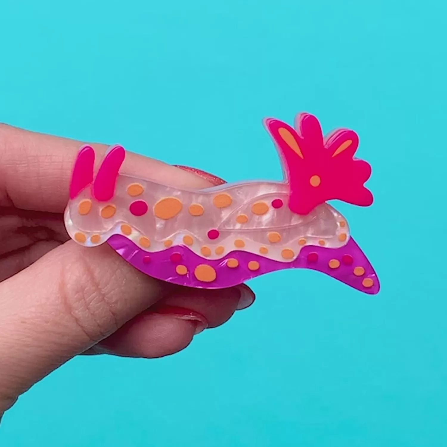 The Nebulous Nudibranch Brooch*Erstwilder Outlet