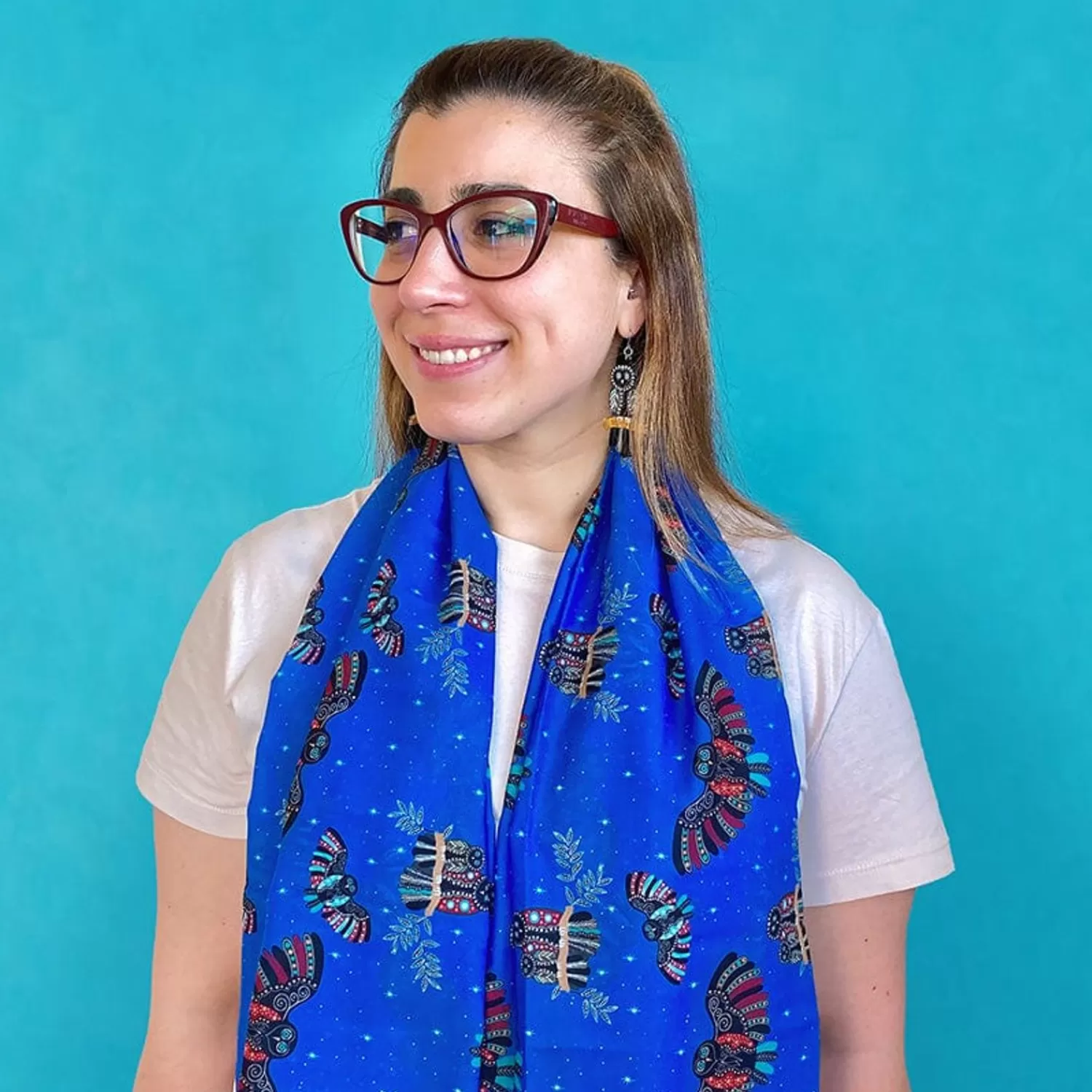 The Owl 'Gugu' Neck Scarf*Erstwilder Cheap