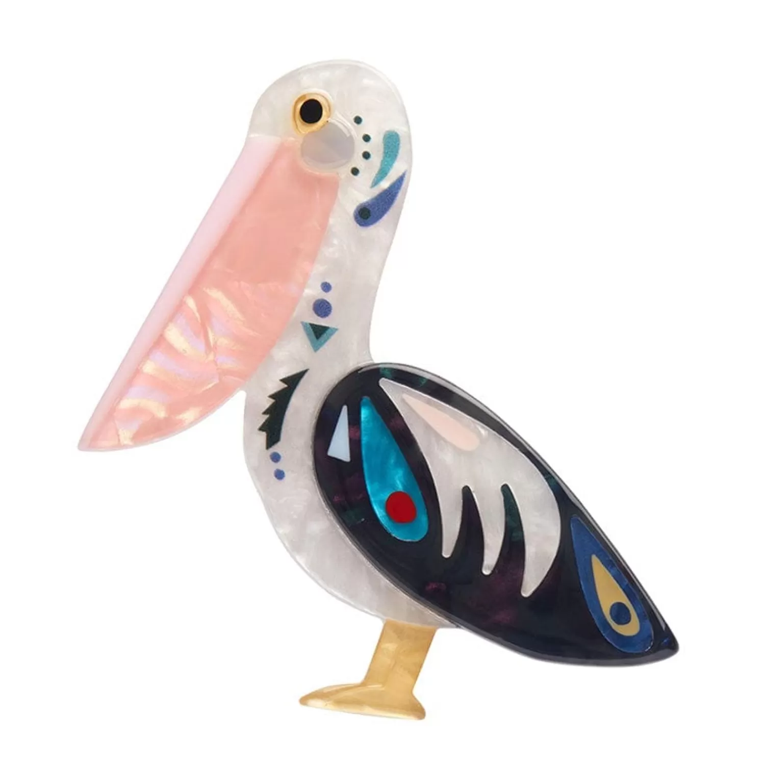 The Perceptive Pelican Brooch*Erstwilder Discount