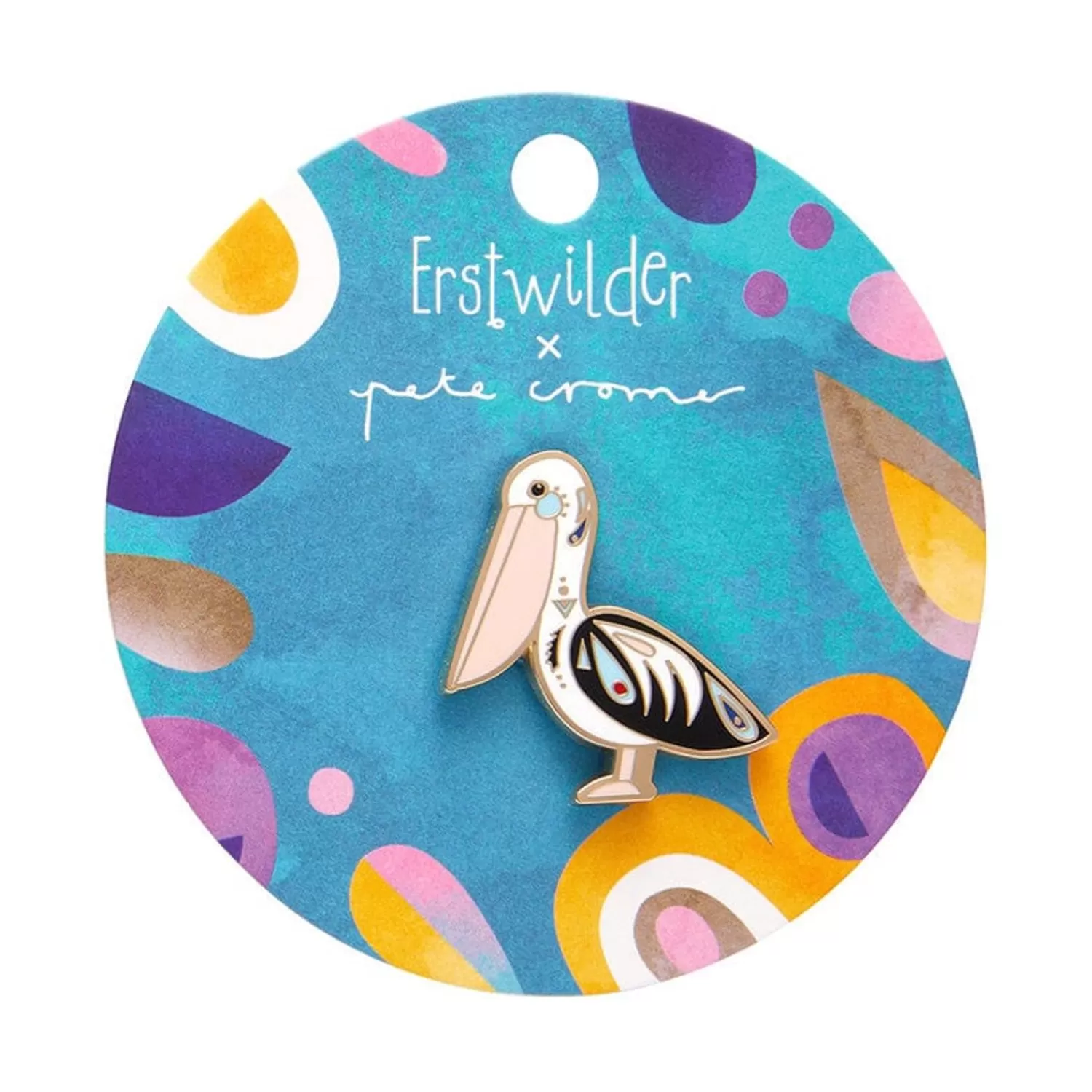 The Perceptive Pelican Enamel Pin*Erstwilder Discount