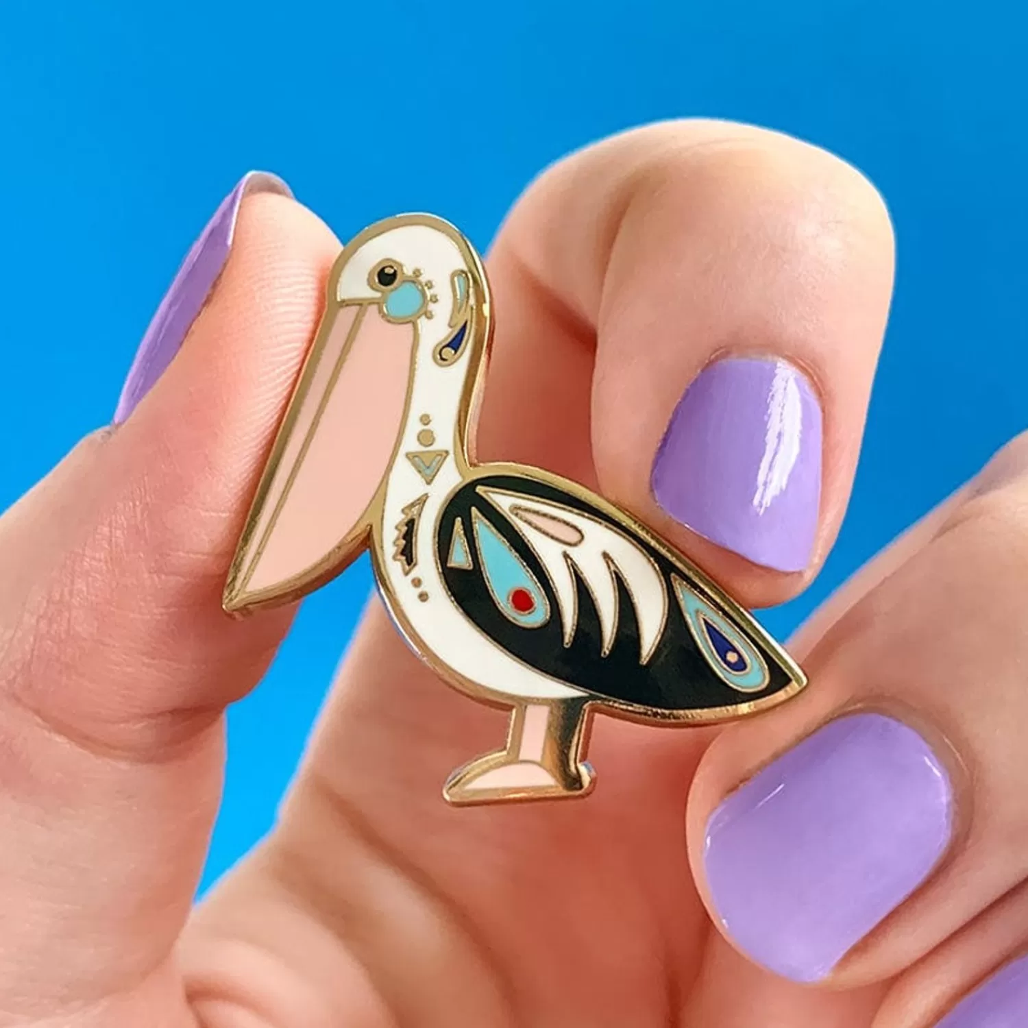 The Perceptive Pelican Enamel Pin*Erstwilder Discount