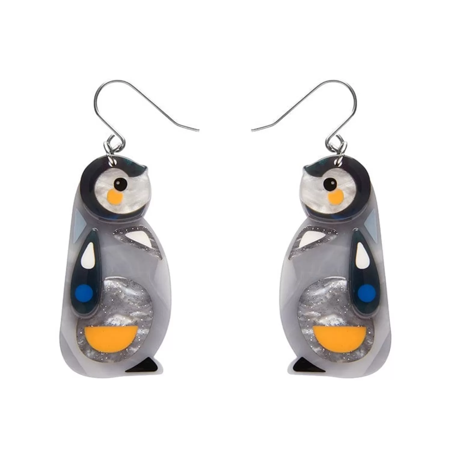 The Promising Penguin Drop Earrings*Erstwilder New