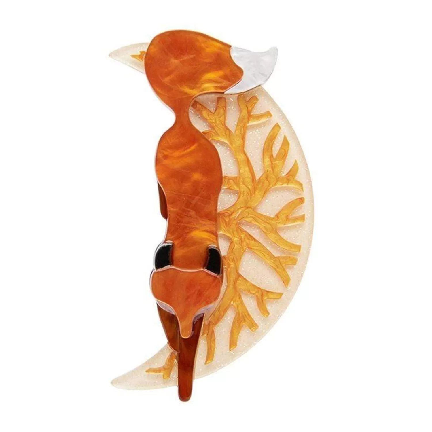 The Prowling Fox Brooch*Erstwilder Store