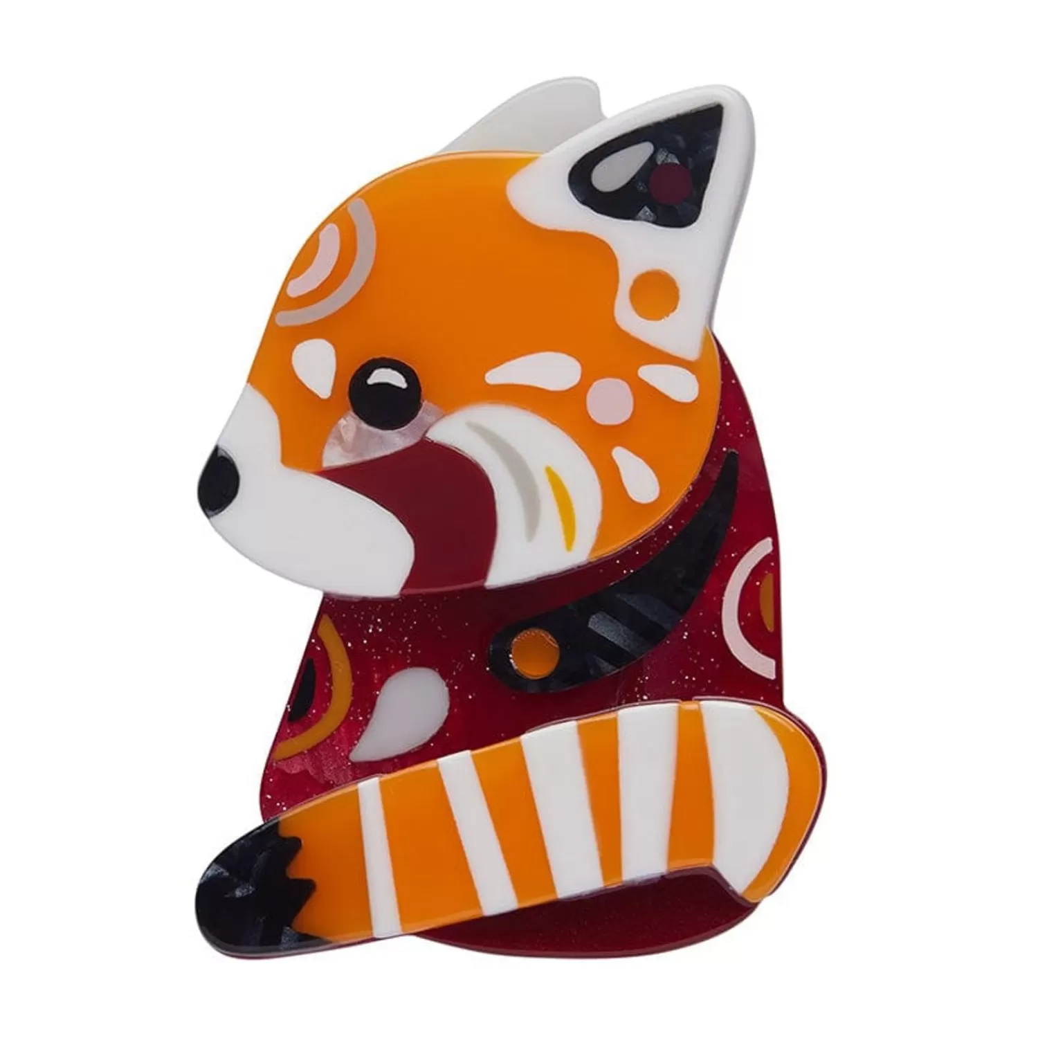 The Rakish Red Panda Brooch*Erstwilder New