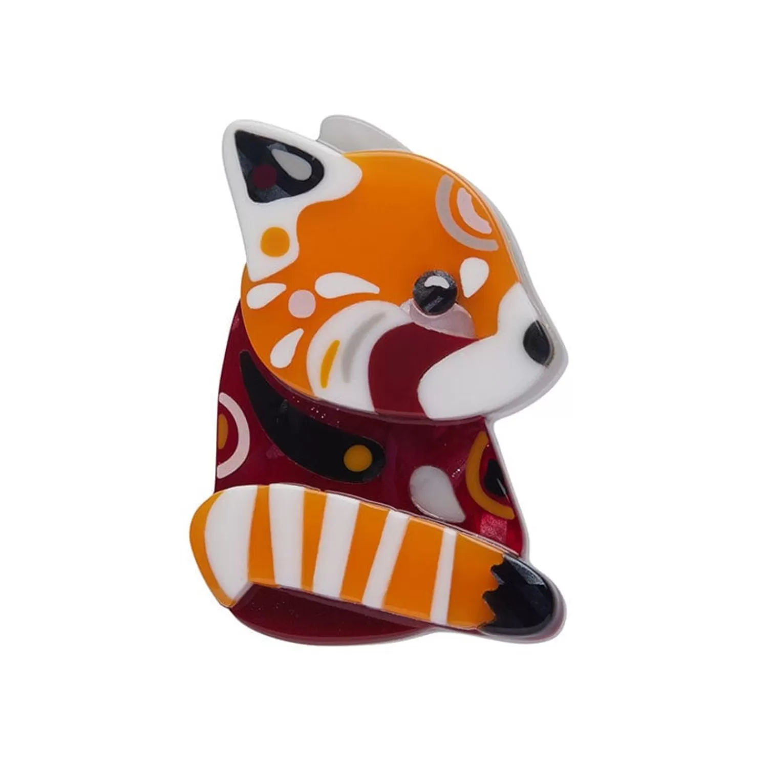 The Rakish Red Panda Mini Brooch*Erstwilder New